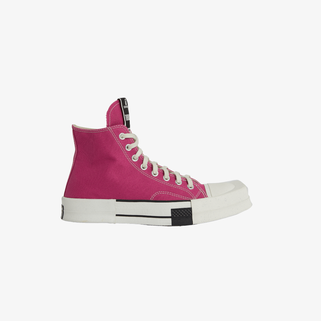 Rick Owens DRKSHDW Converse Turbodrk Laceless Sneakers Hot Pink - 3