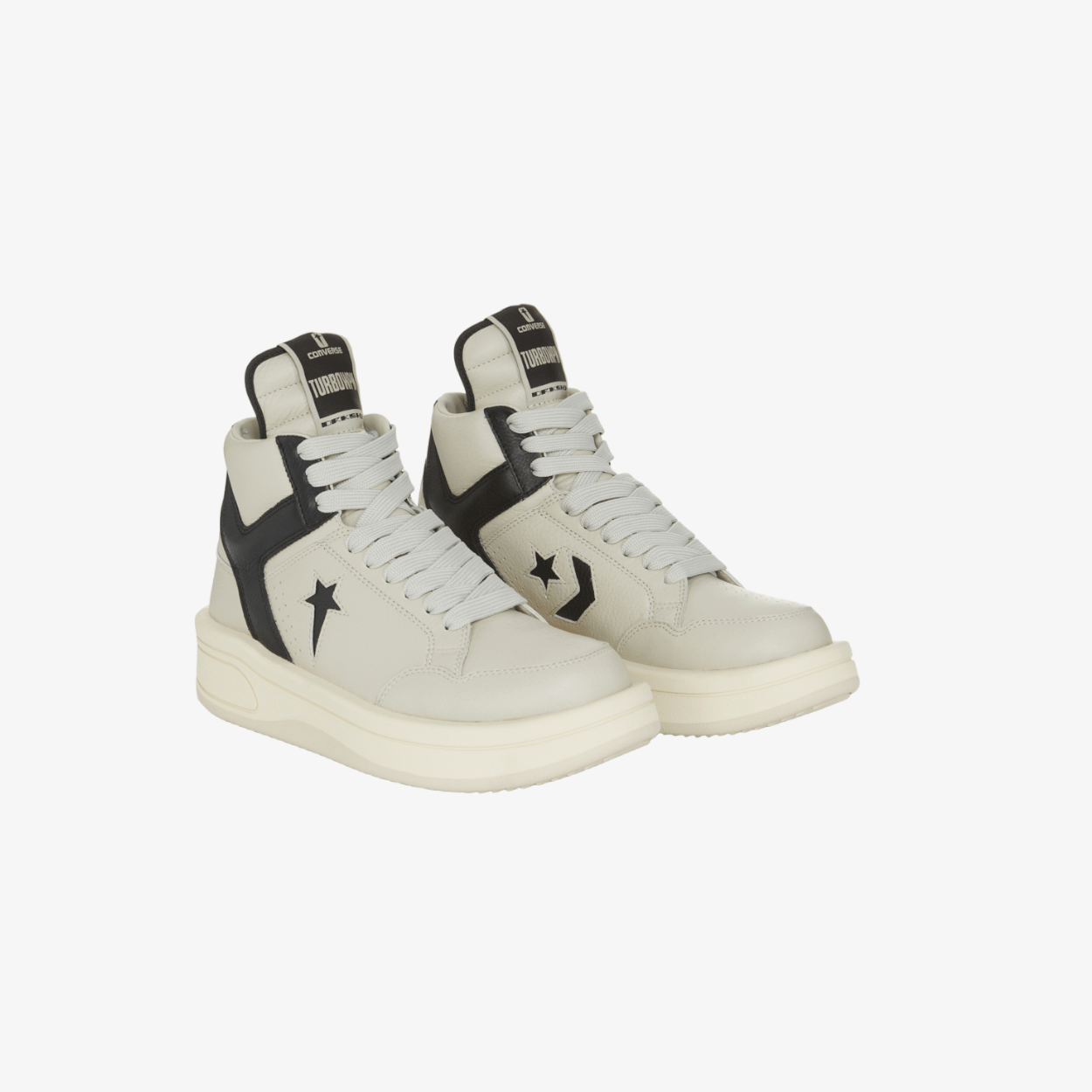 Rick Owens DRKSHDW Converse Turbowpn Sneakers Oyster - 1