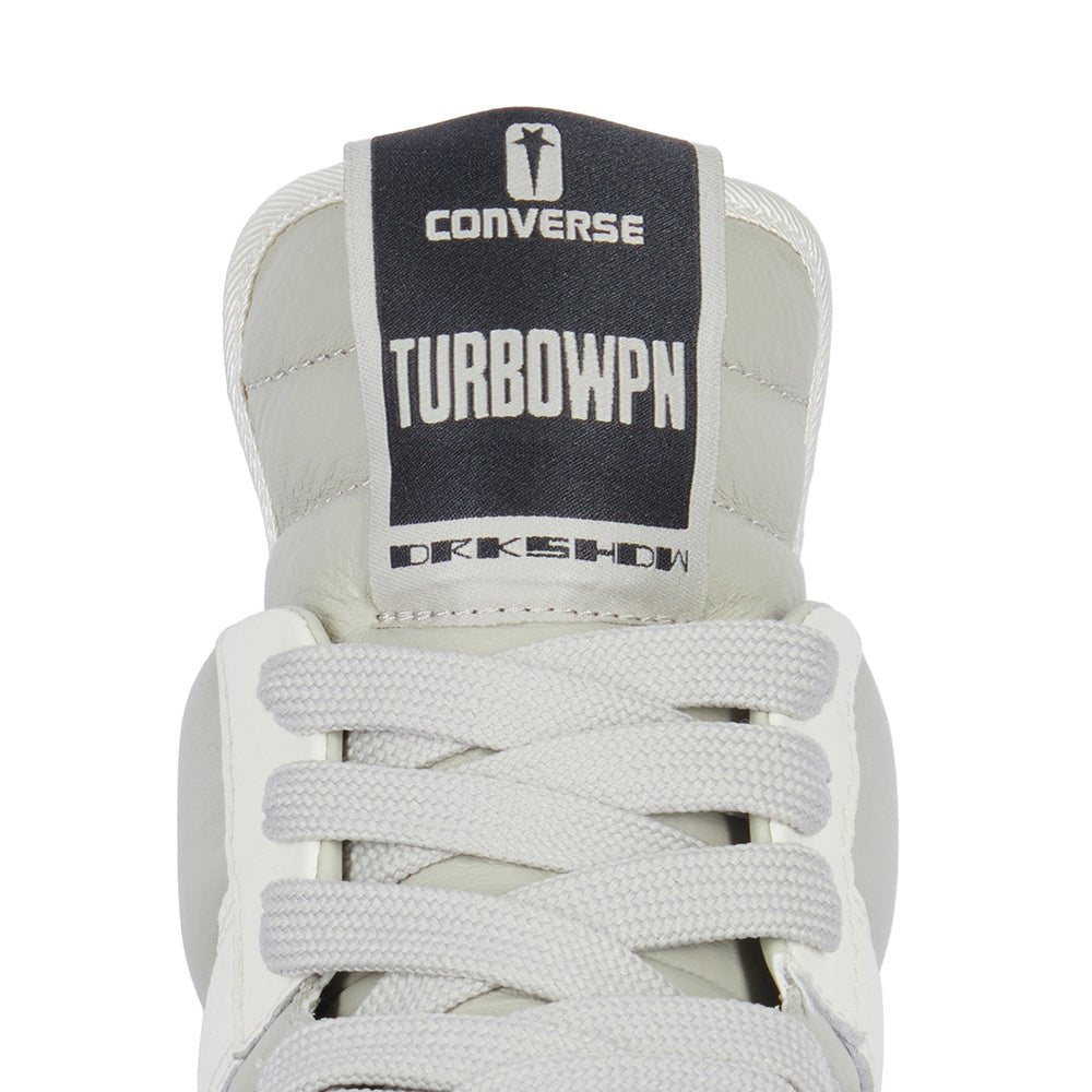 Rick Owens DRKSHDW Converse Turbowpn Oyster Sneakers Oyster/White - 4