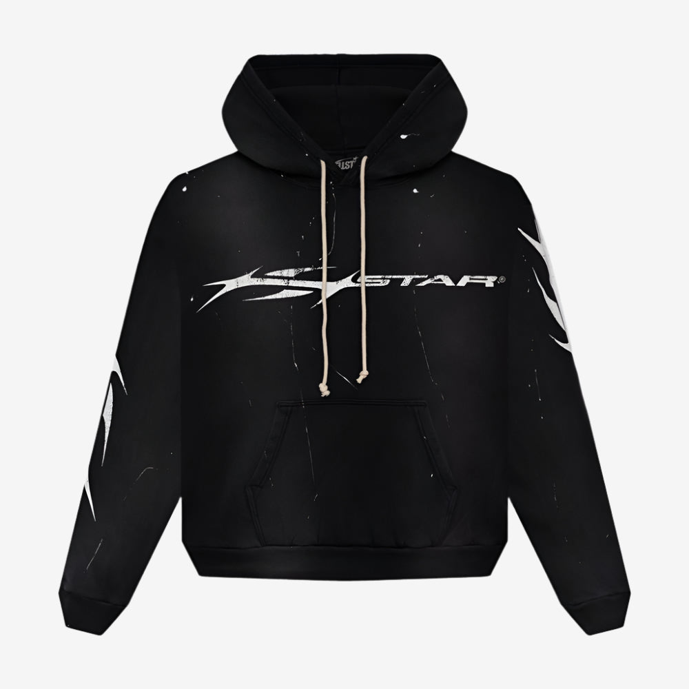 HELLSTAR Flame Hoody Black - 1