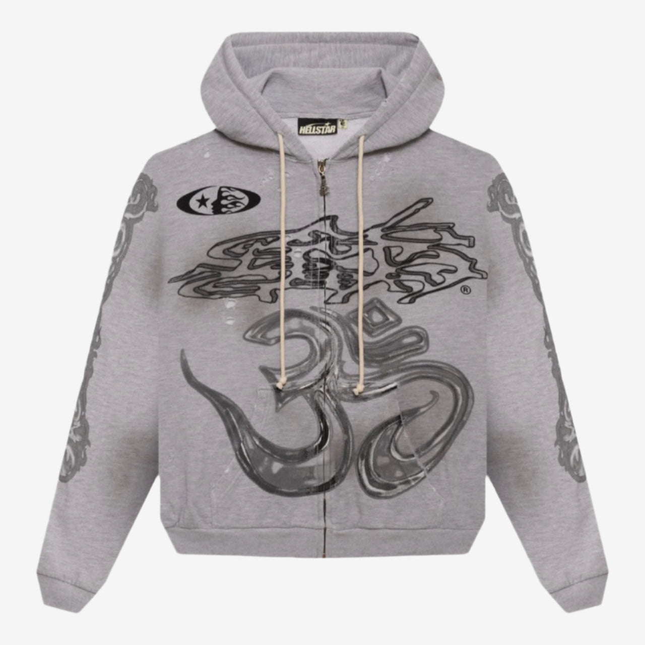 HELLSTAR Yoga Hoody Grey - 1