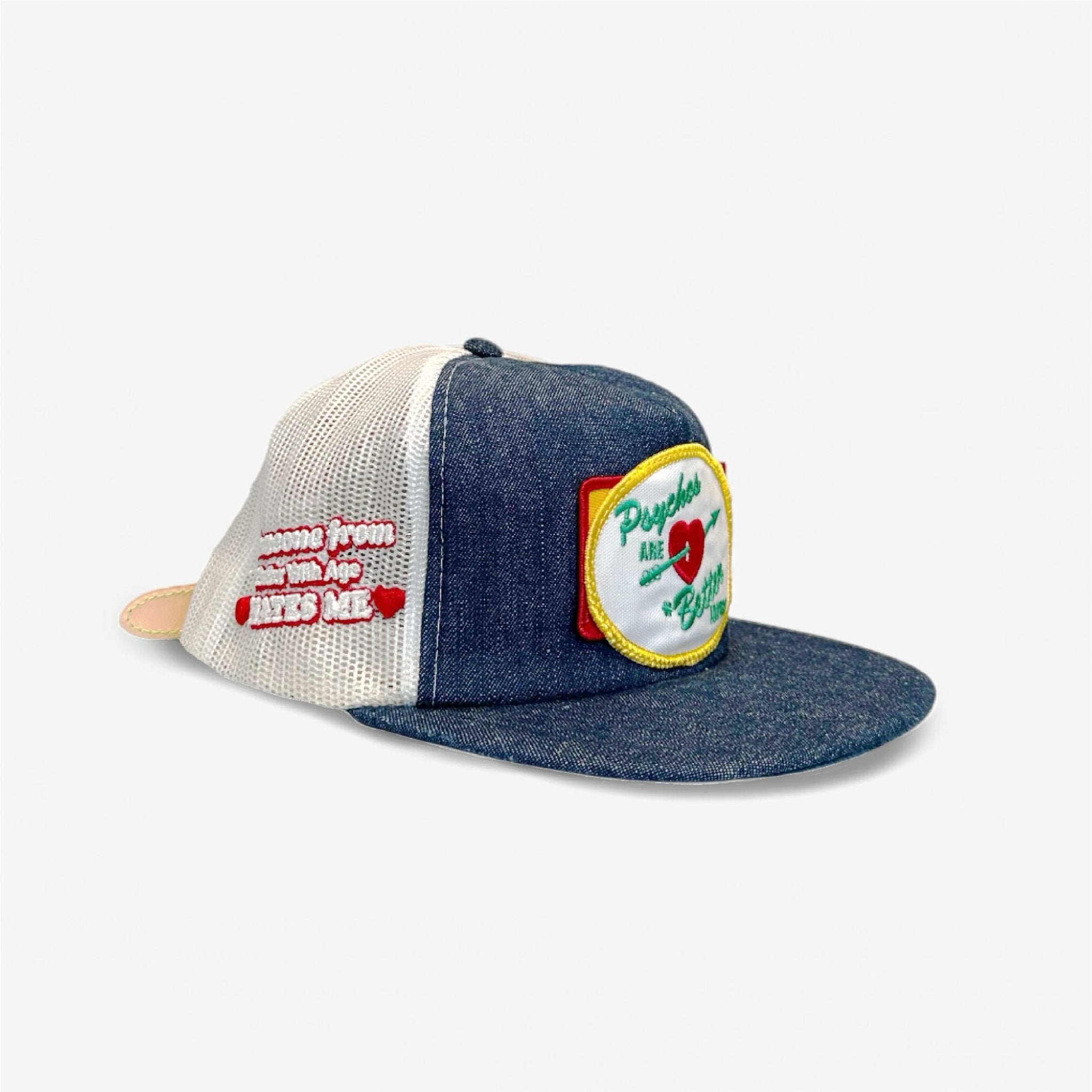Better With Age Psycho Vintage Hat Navy - 7