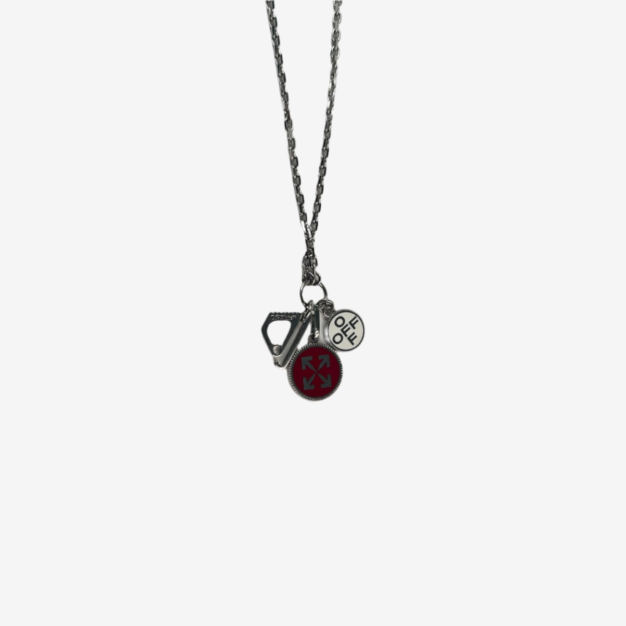 Off - White Multi Charm Colours Necklace Multi - 2