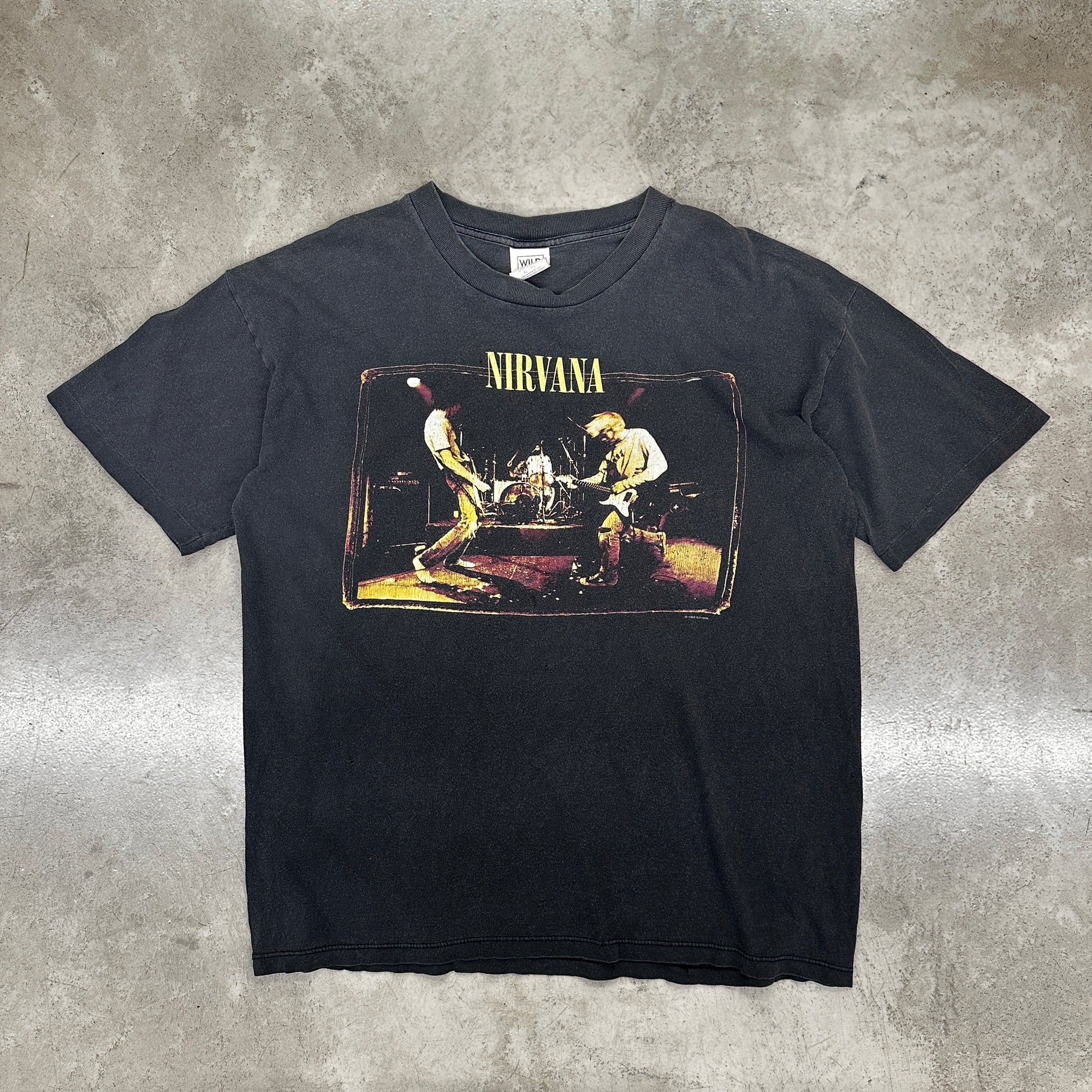 Earthling VIP ヴィンテージ ニルヴァーナ コンサートTシャツ