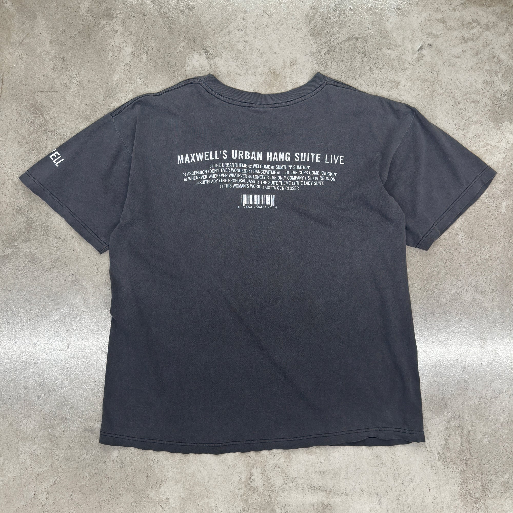 Earthling VIP Maxwell Vintage T-Shirt Black - 3