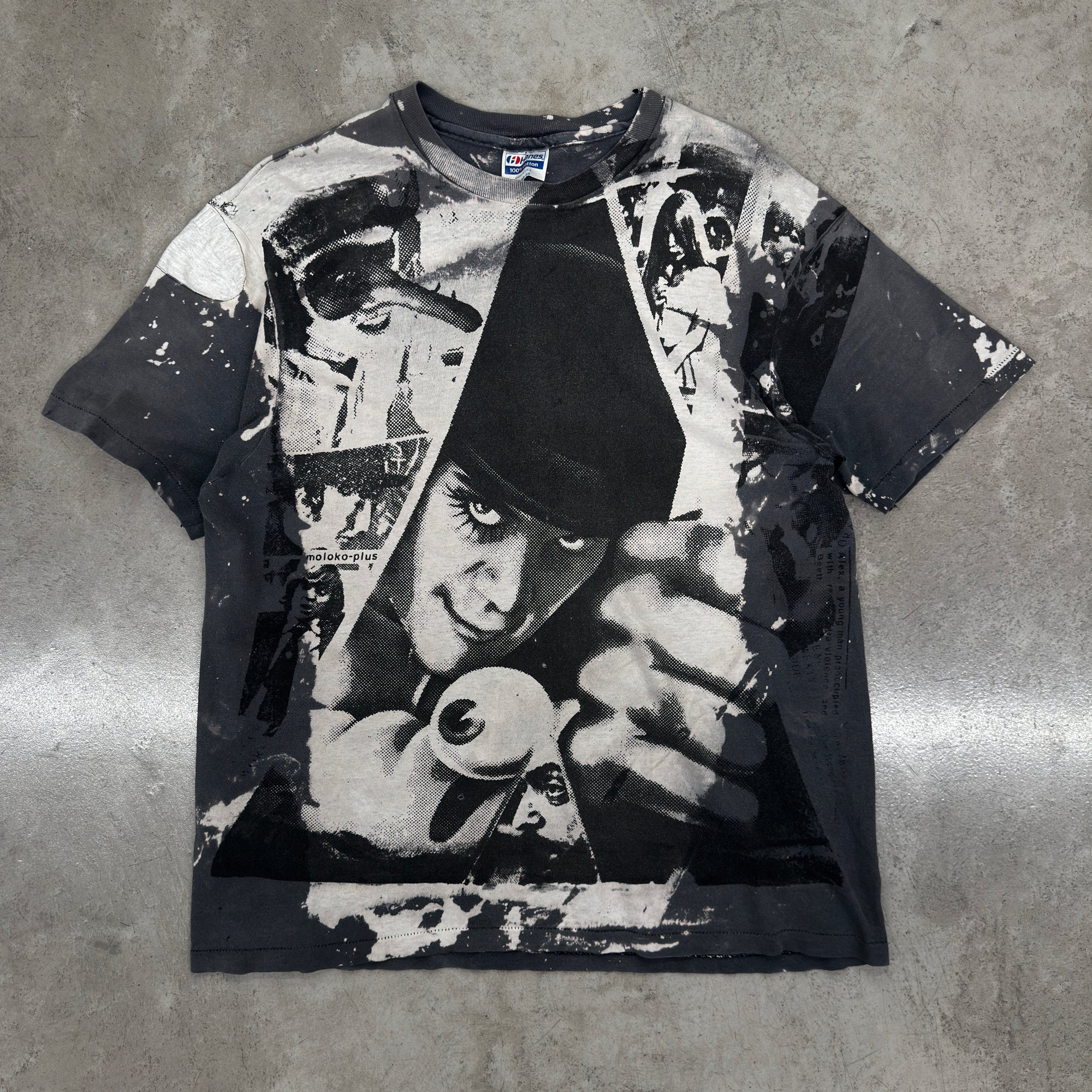 Earthling VIP Clockwork Orange Vintage T-Shirt Black - 1