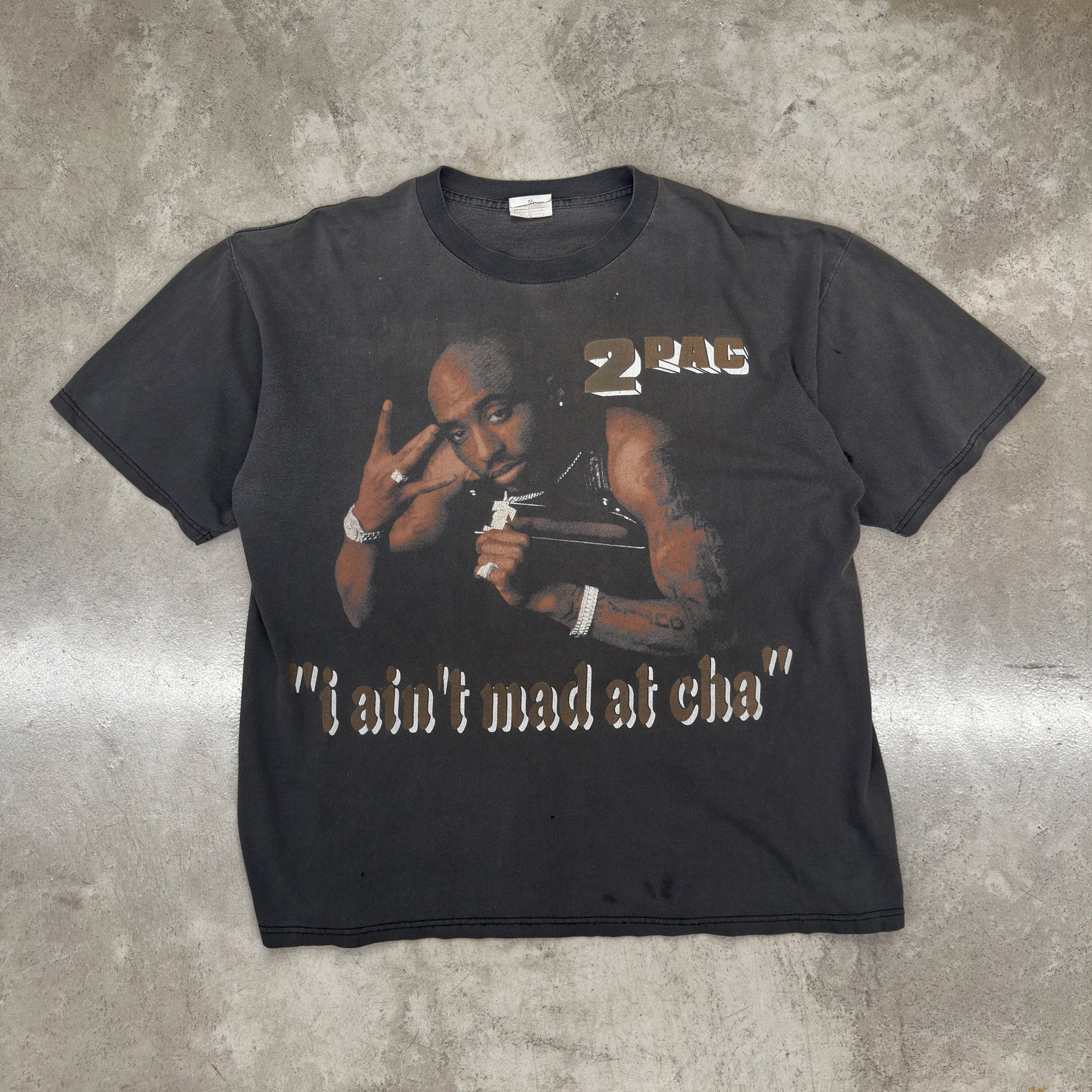 Earthling VIP 2Pac Vintage T-Shirt Black - 1