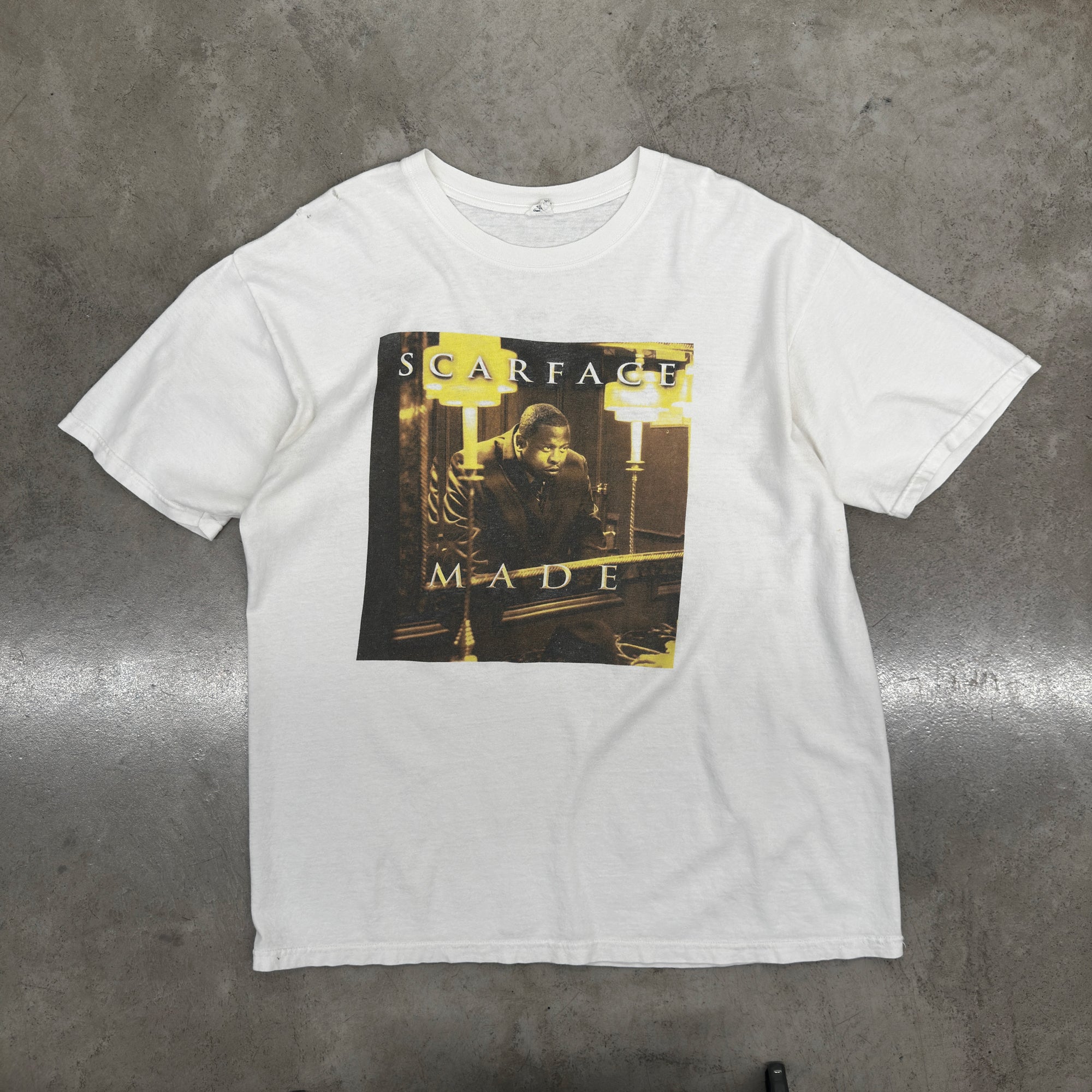 Earthling VIP Scarface Vintage T-Shirt White - 1