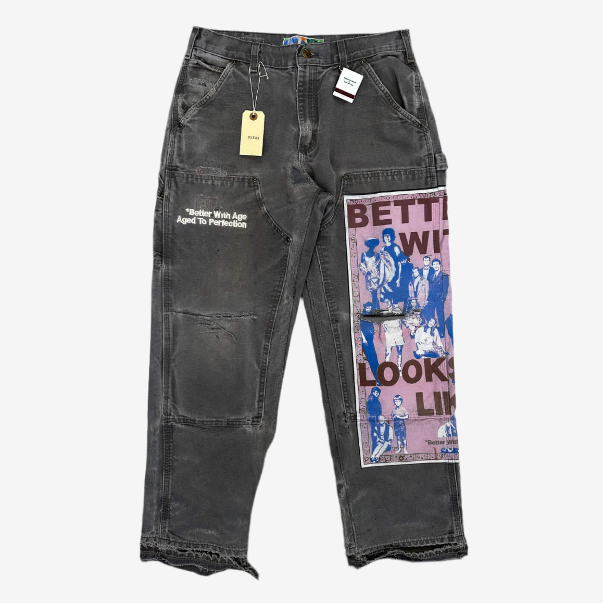 Better With Age Looks Like You Double Knee Pants Multi - 10