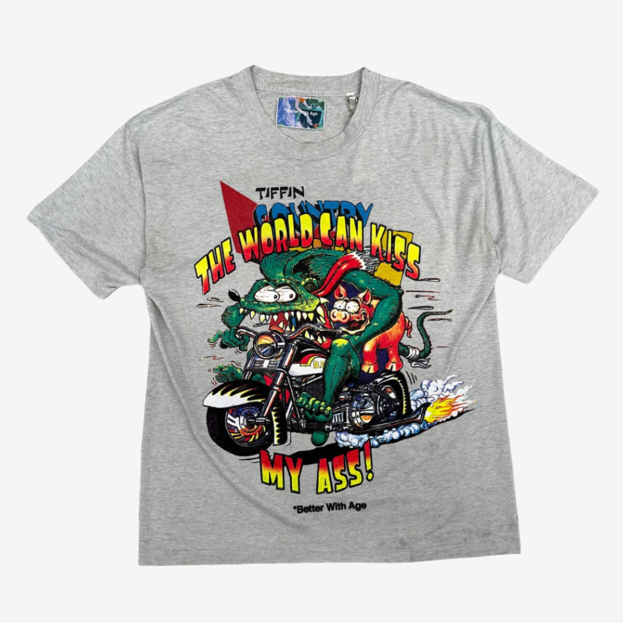 Better With Age Kiss T-Shirt Multi - 10