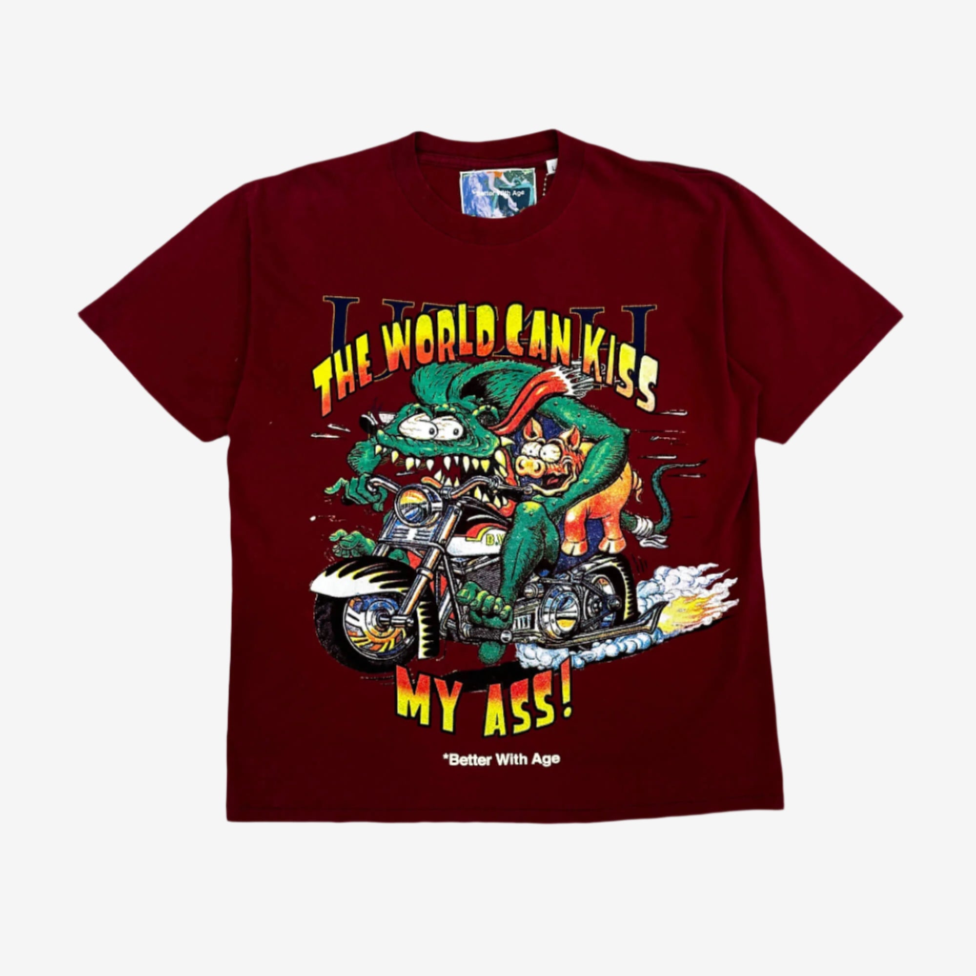 Better With Age Kiss T-Shirt Multi - 8