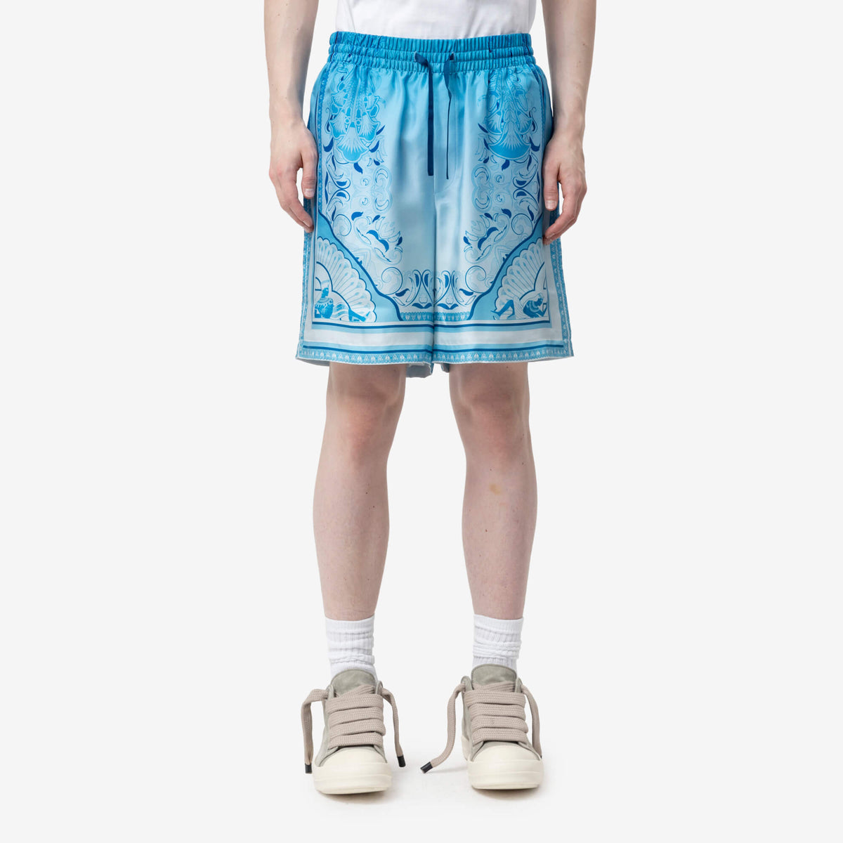 Egyptian Rug Silk Shorts