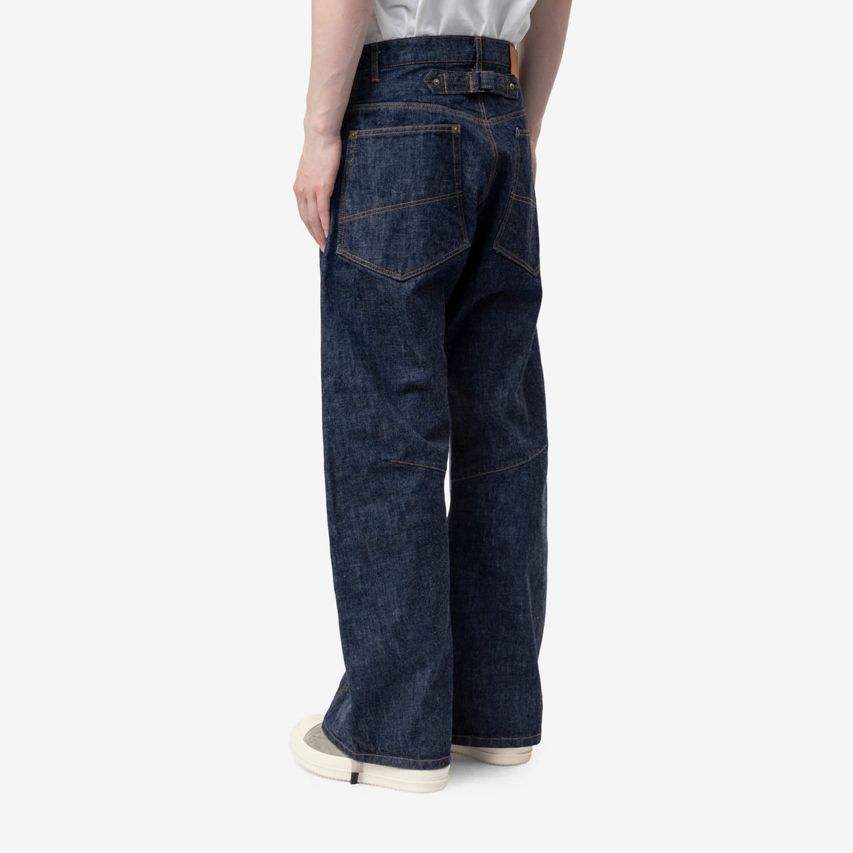3D Cutting Denim Jeans
