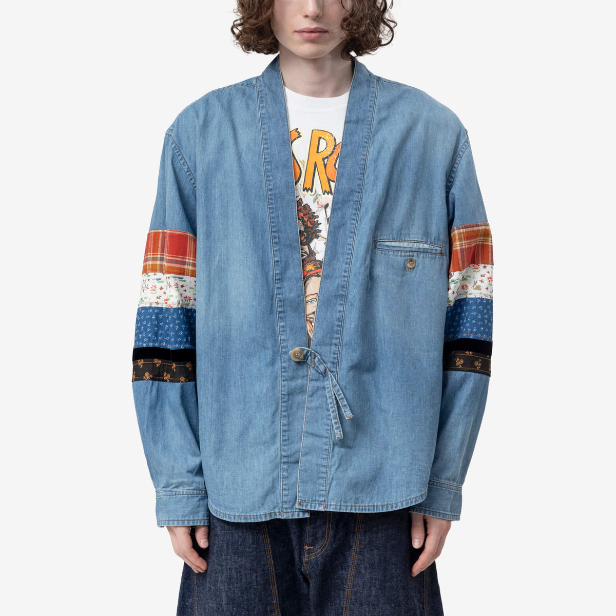 Patchwork Denim Overshirt