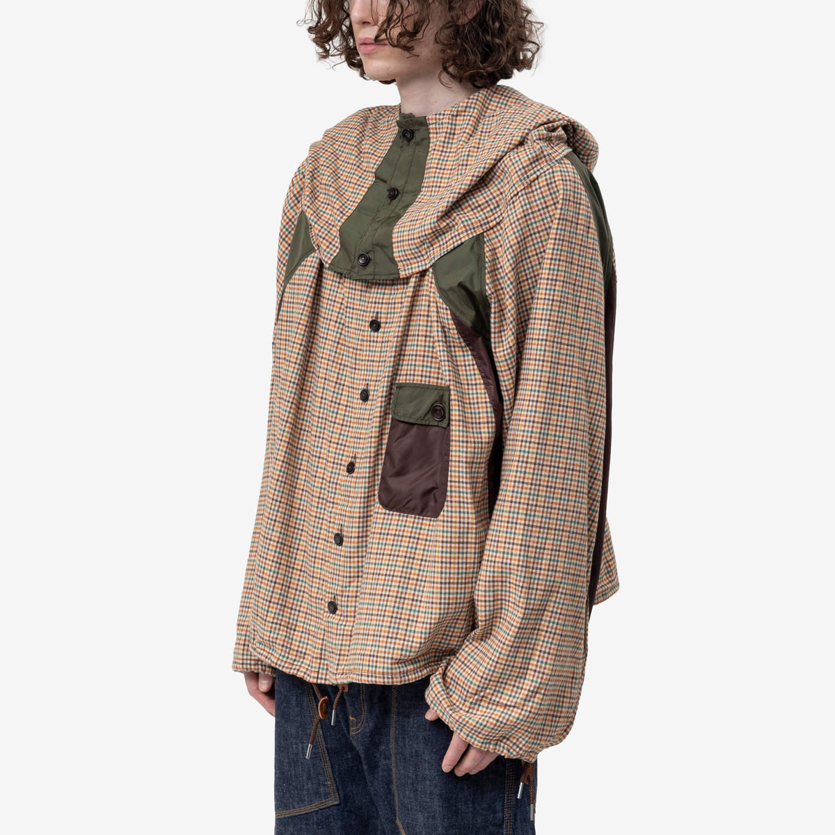 Checked Smock Shirt