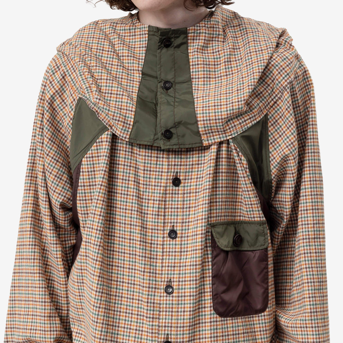 Checked Smock Shirt