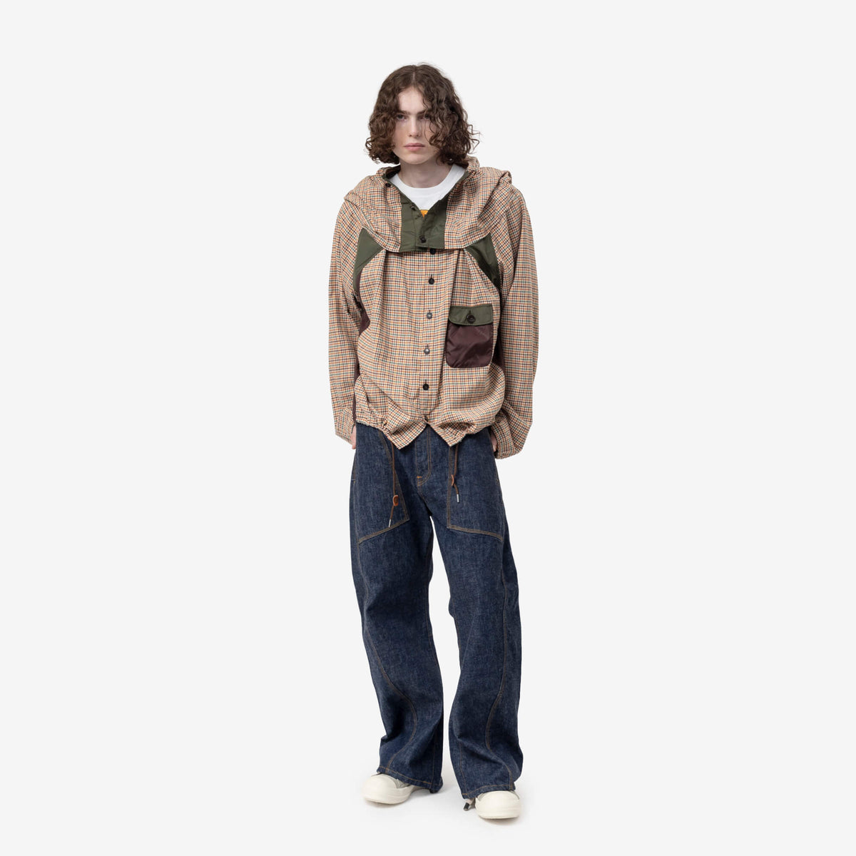 Checked Smock Shirt