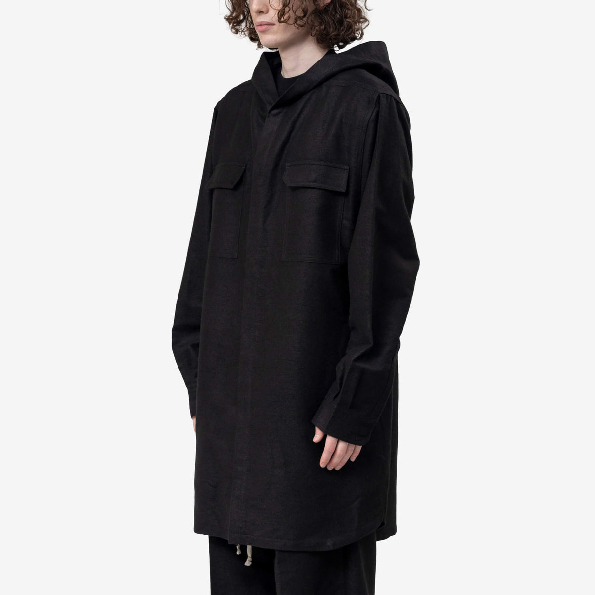 Hooded Outer Shirt
