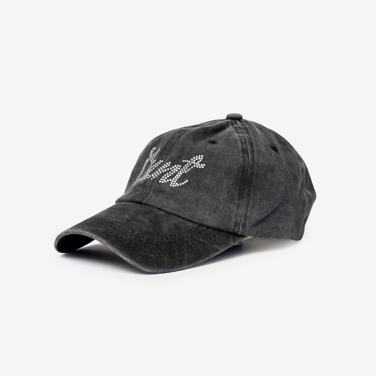 Cunt Stonewash Rhinestone Cap