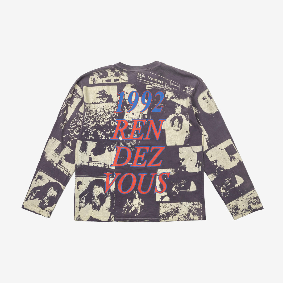 Sable All Over Print Long Sleeve T-Shirt
