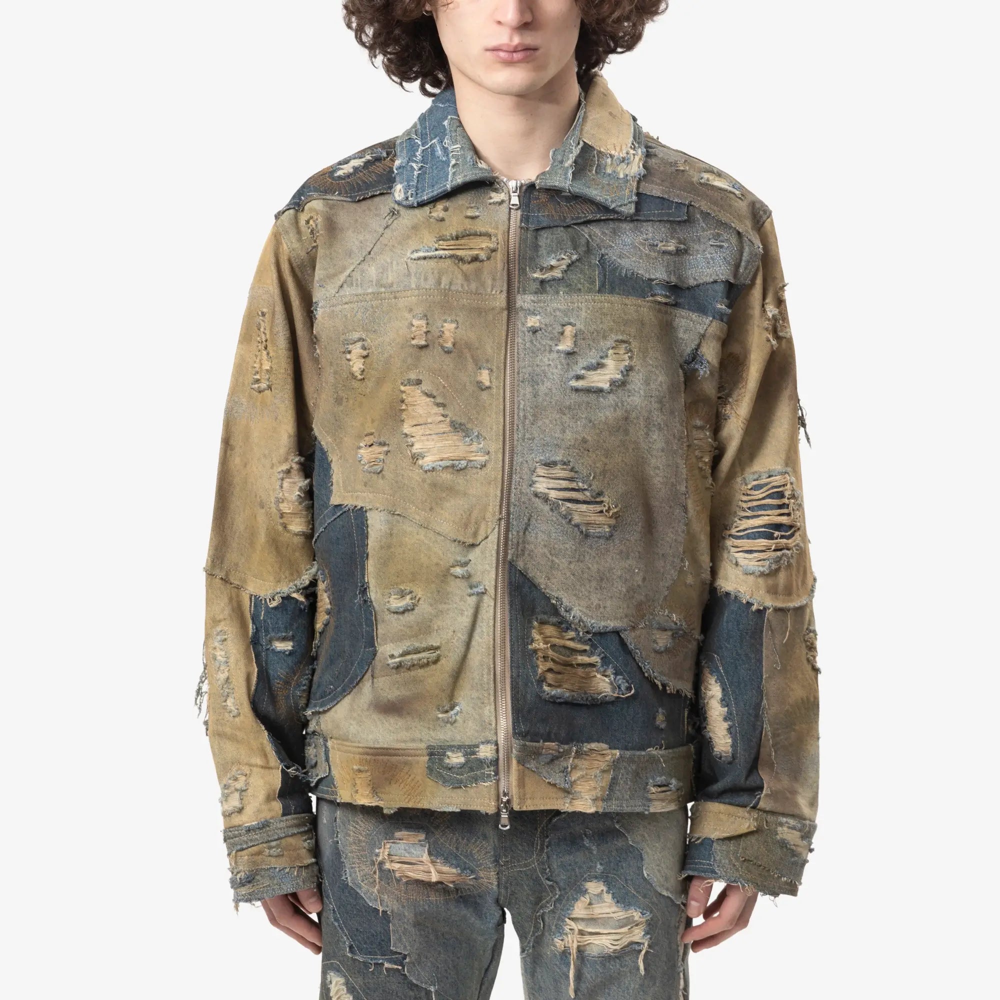 Dusty Blues Trucker Jacket