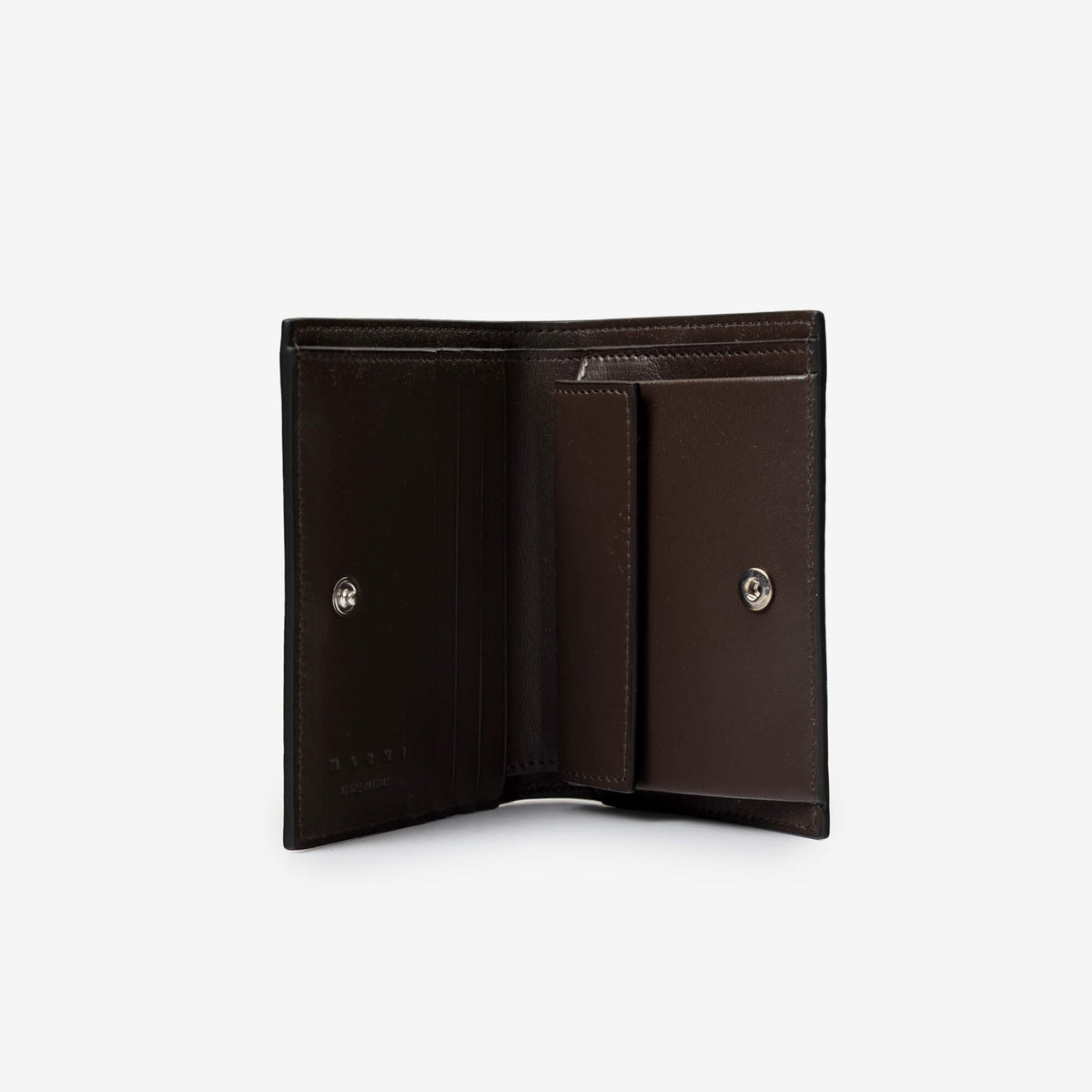 Portefeuille en cuir à deux volets Mending