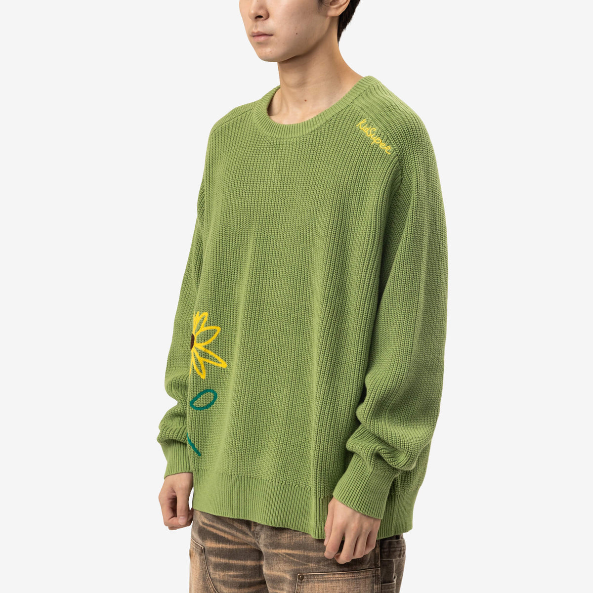 Pull Knit Flower