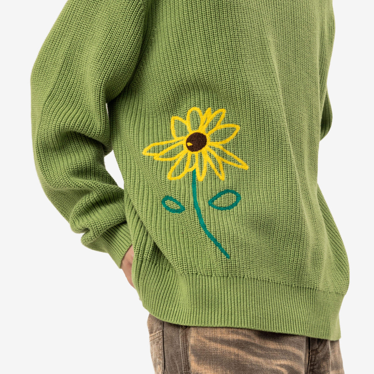 Pull Knit Flower