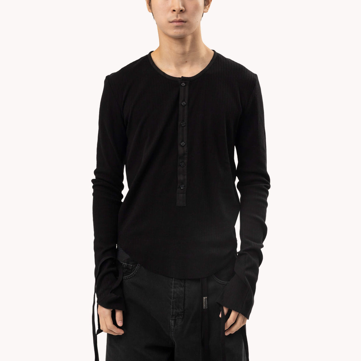 Blas Serafino Rib Long Sleeve T-Shirt