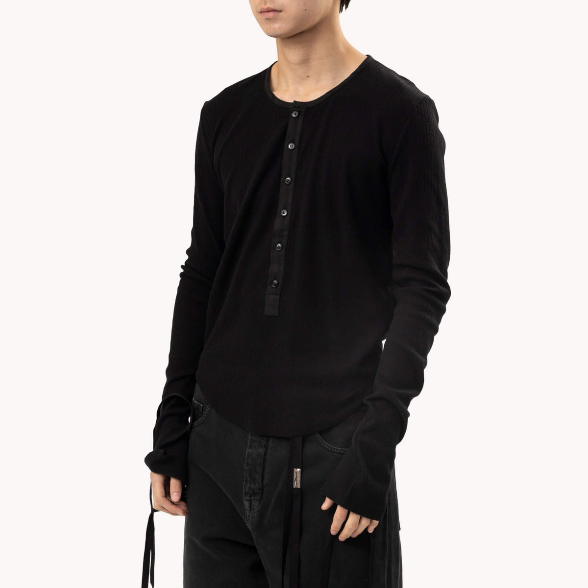 Blas Serafino Rib Long Sleeve T-Shirt