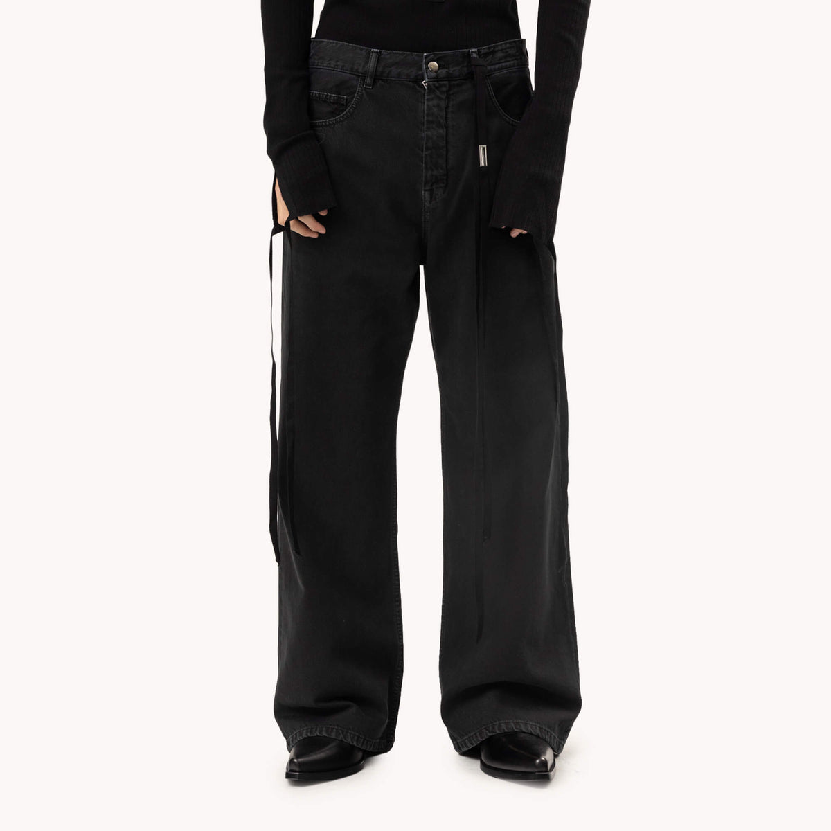Alarik Flared Cropped Jeans