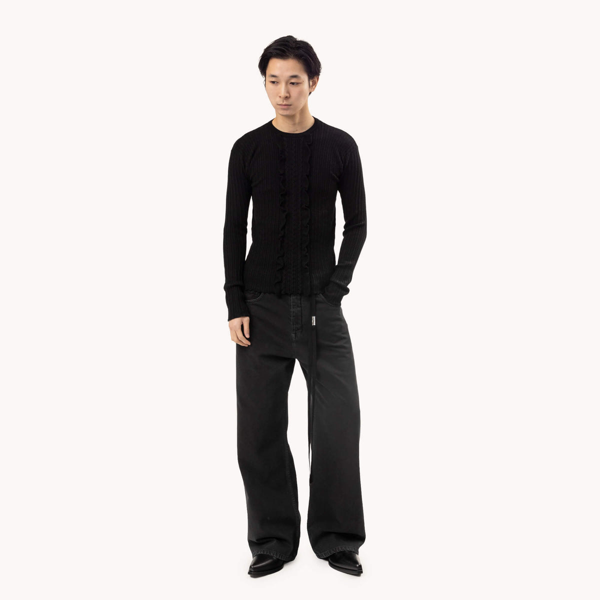 Alarik Flared Cropped Jeans