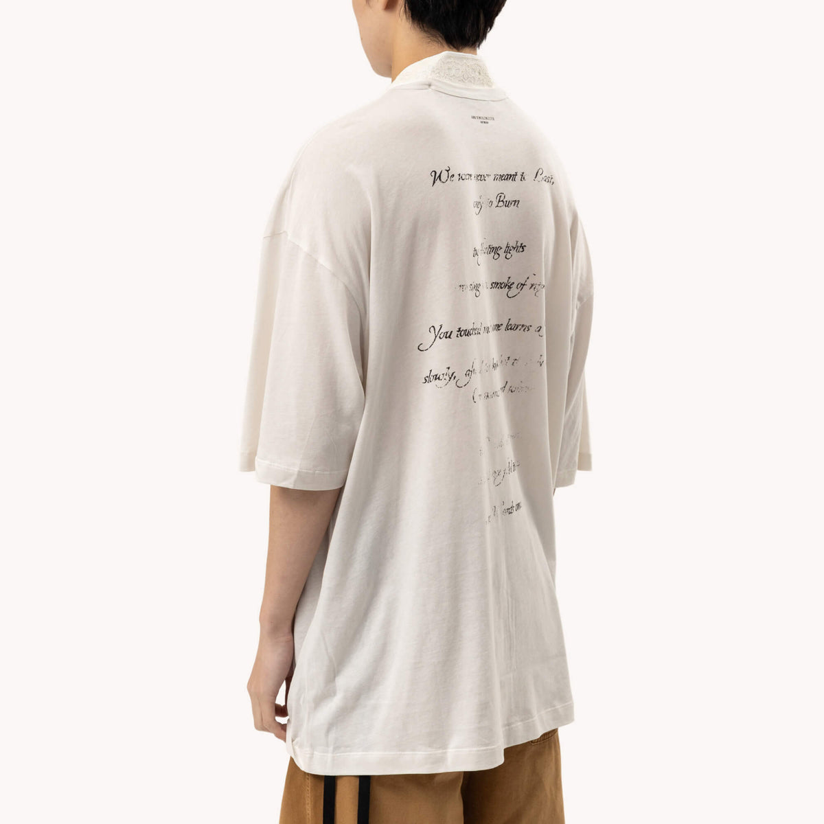 We Were Detachable Collar T-Shirt