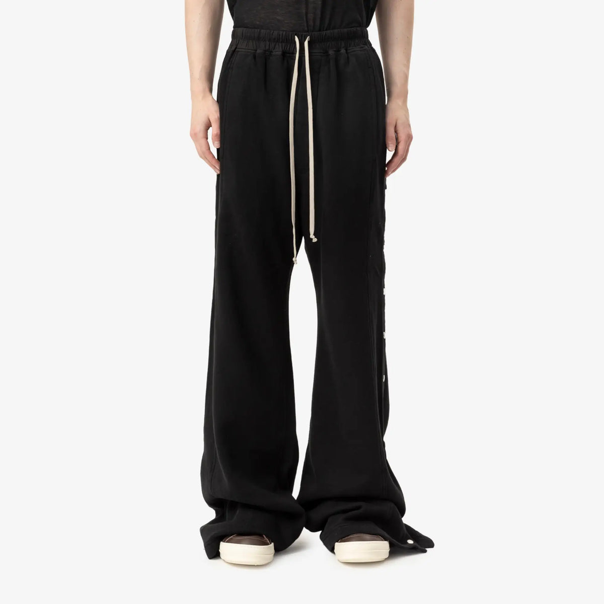 Rick Owens DRKSHDW ワイド プッシャー パンツ ブラック｜Feuille