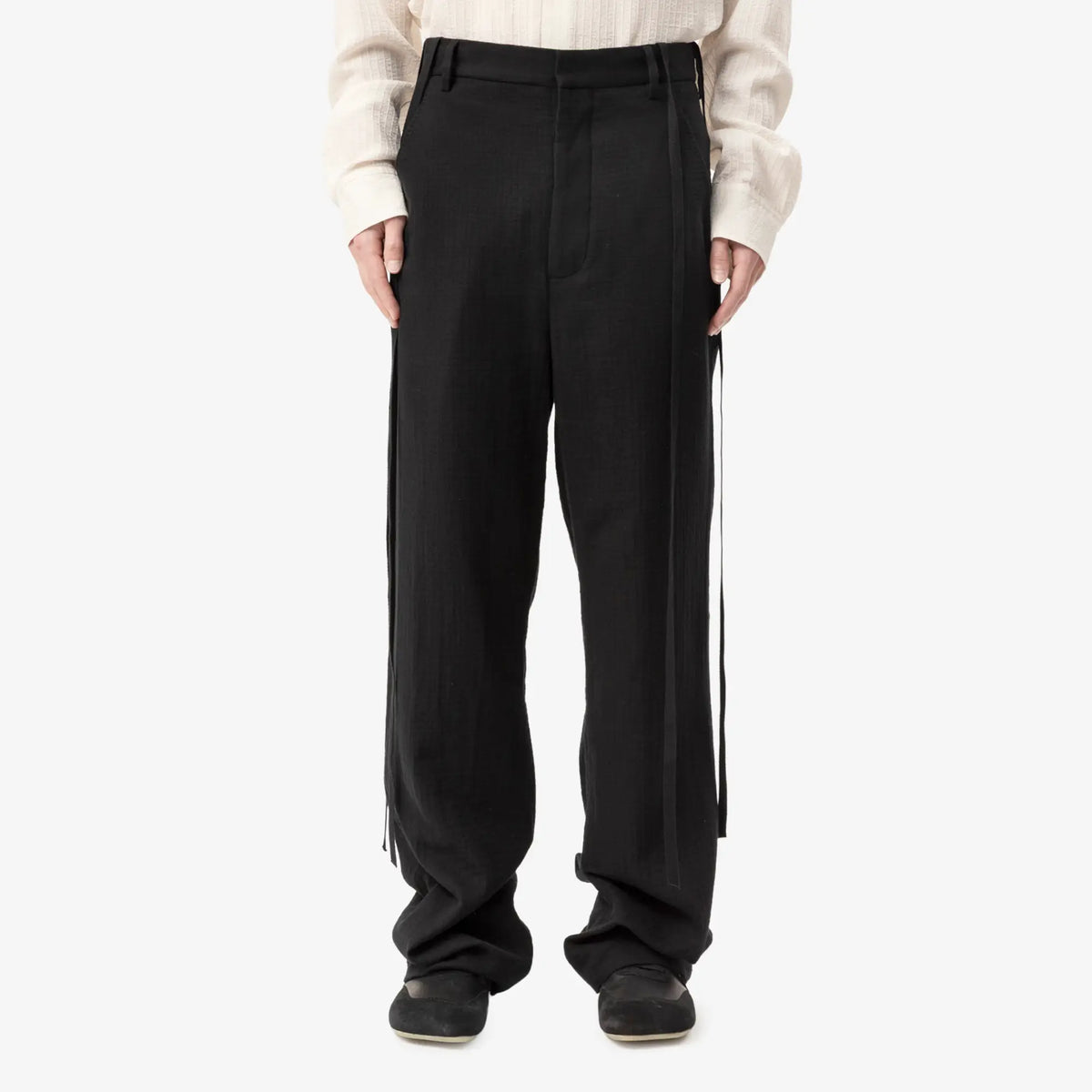 Ann Demeulemeester Leon Comfort Fit Jeans Black