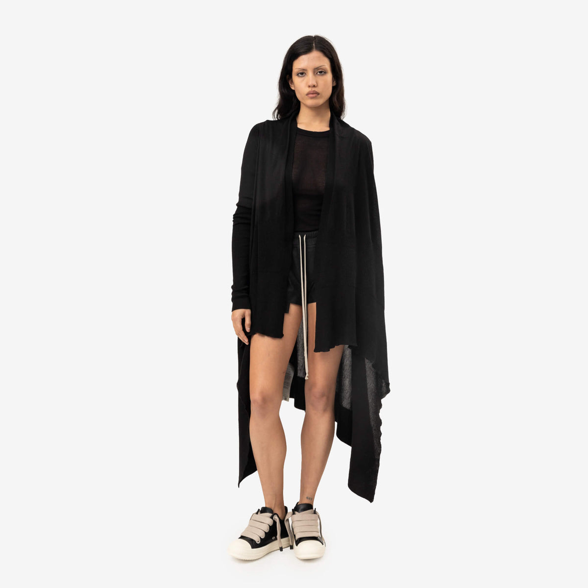 Womens Long Wrap Cardigan