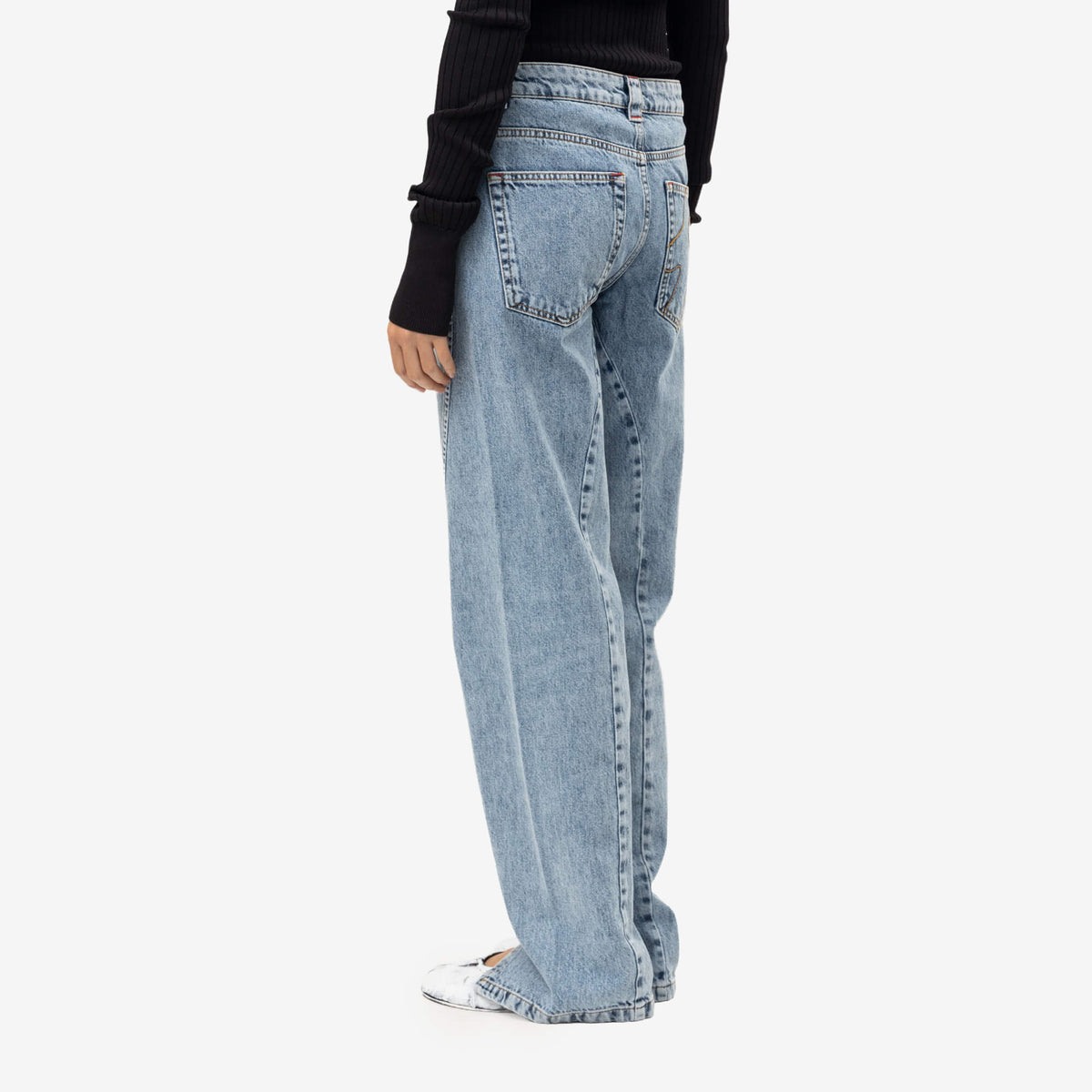 Jonna Straight Jeans Stonewash