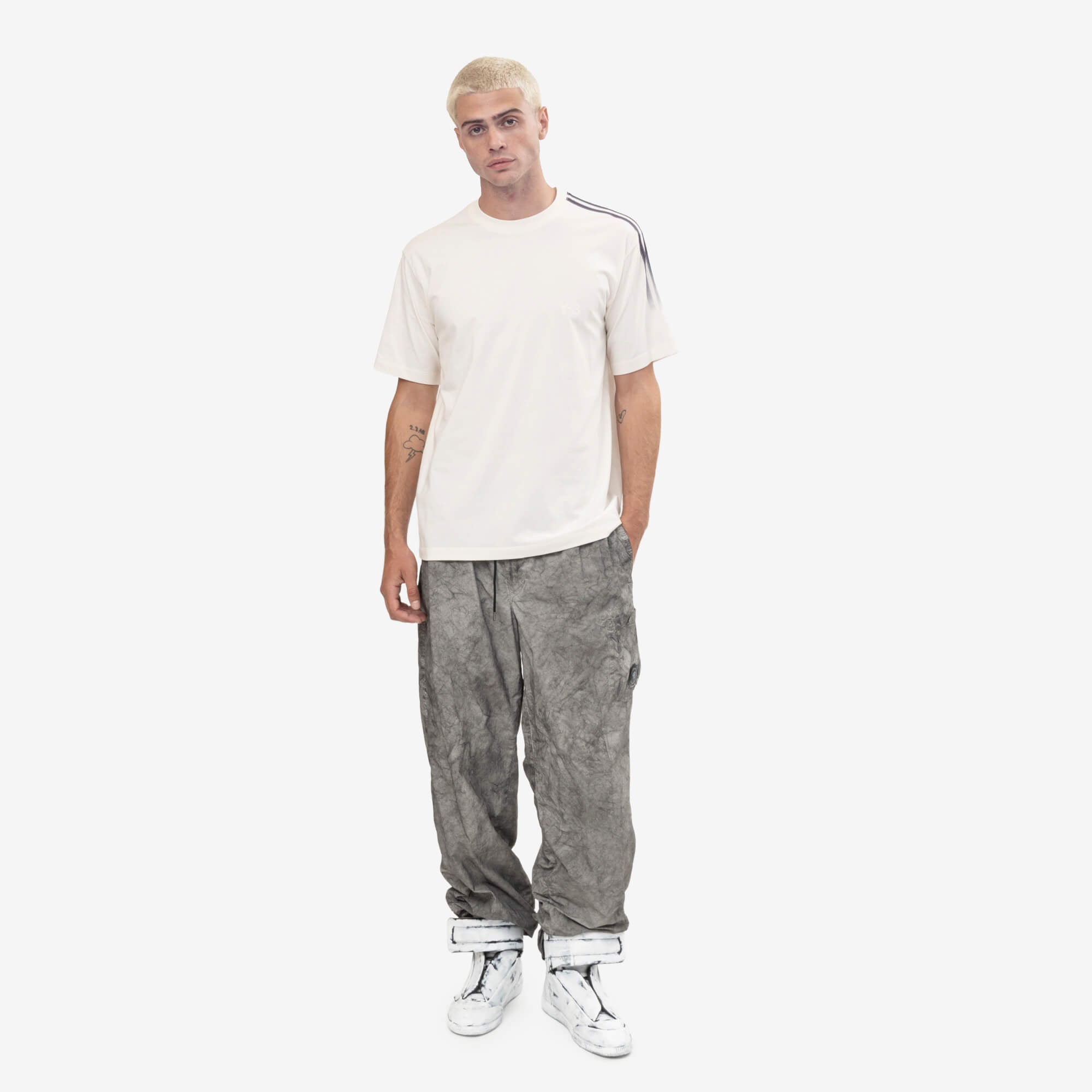 Gradient Stripes Short Sleeve T-Shirt