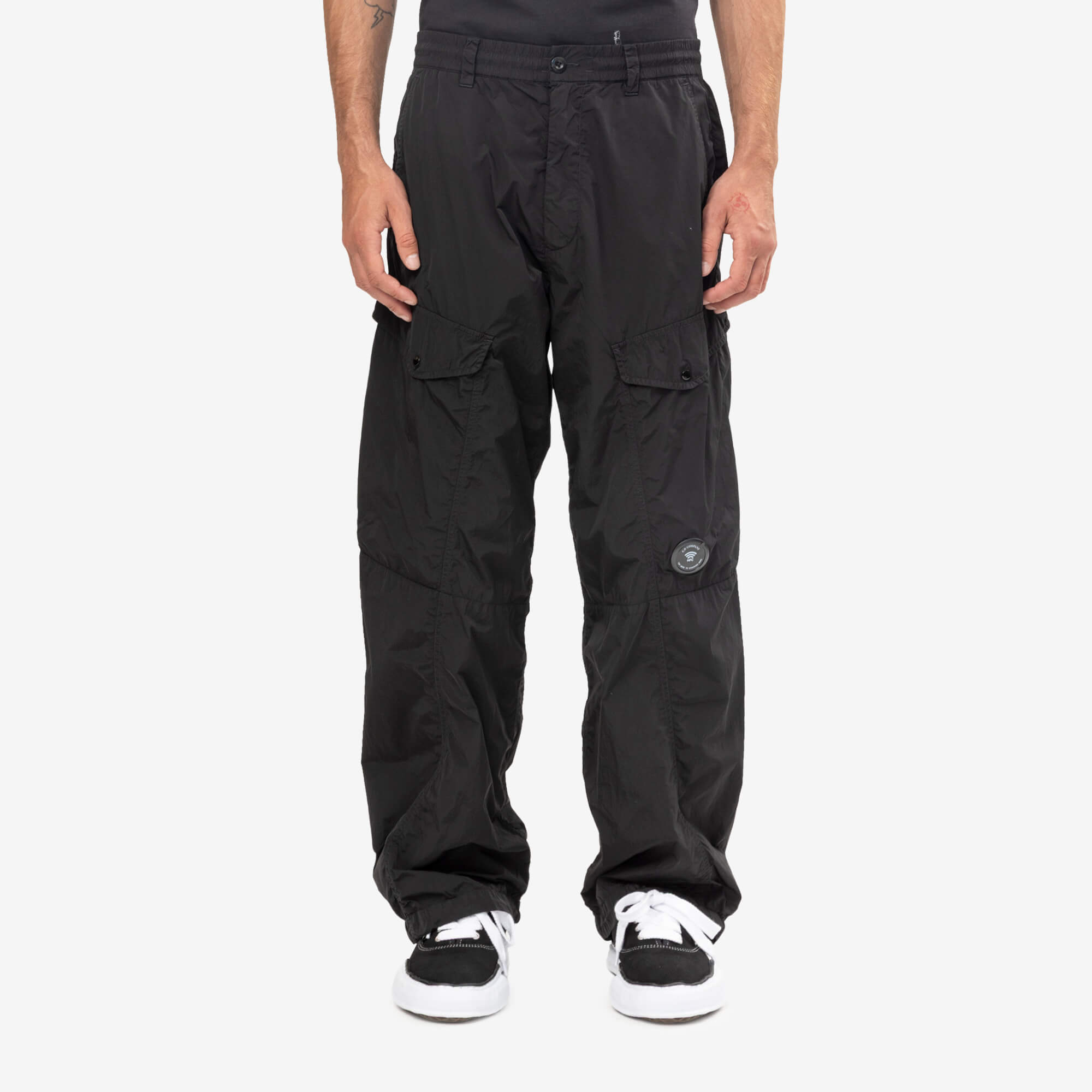 Chrome-R Boxy Seamless Cargo Pants