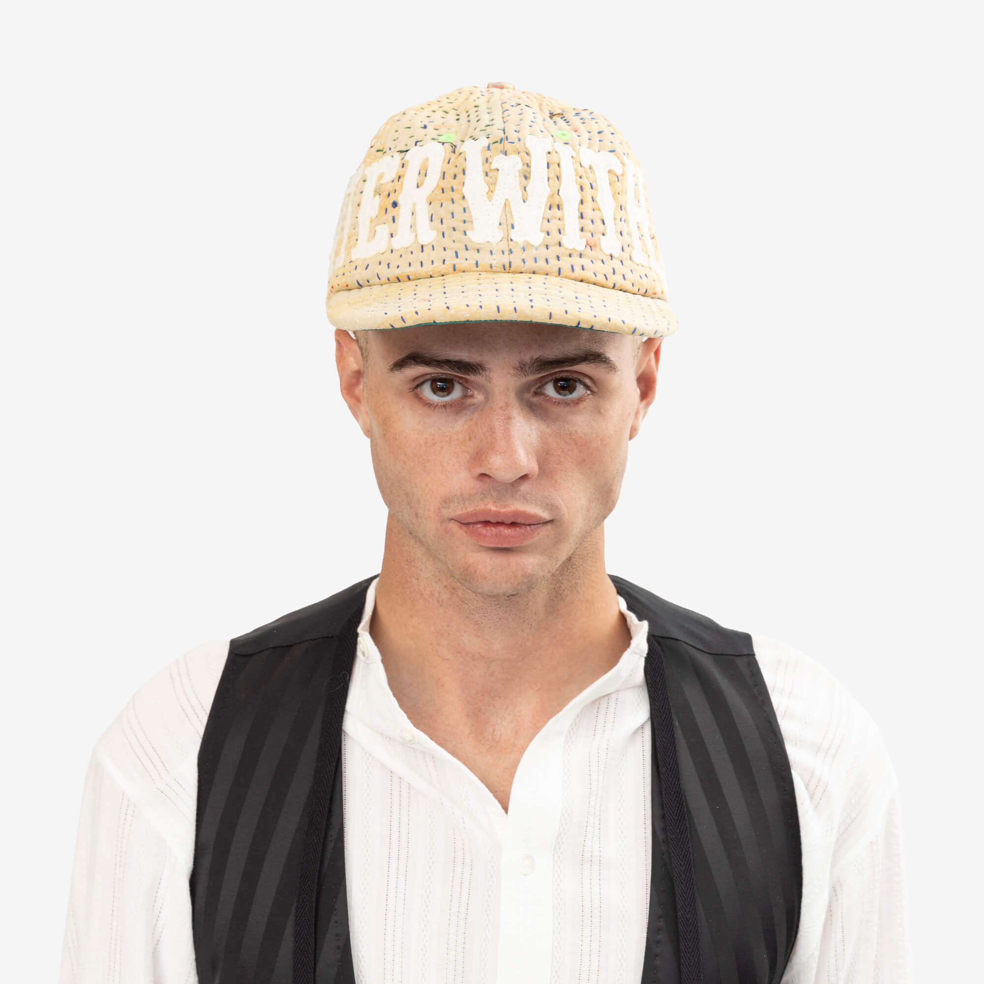 Issac Reconstructed Kantha Hat
