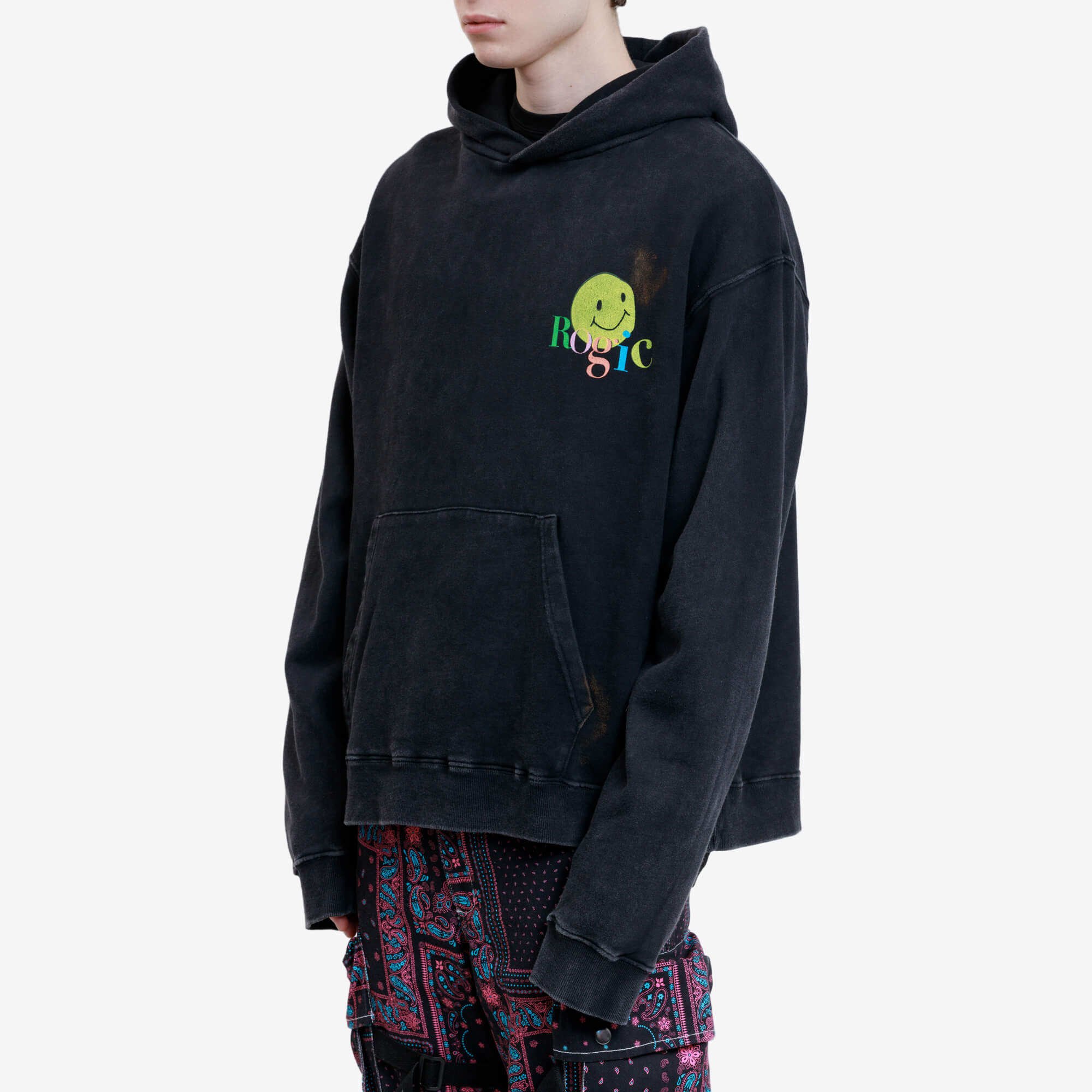 ROGIC Smiley Hoodie Black - 3