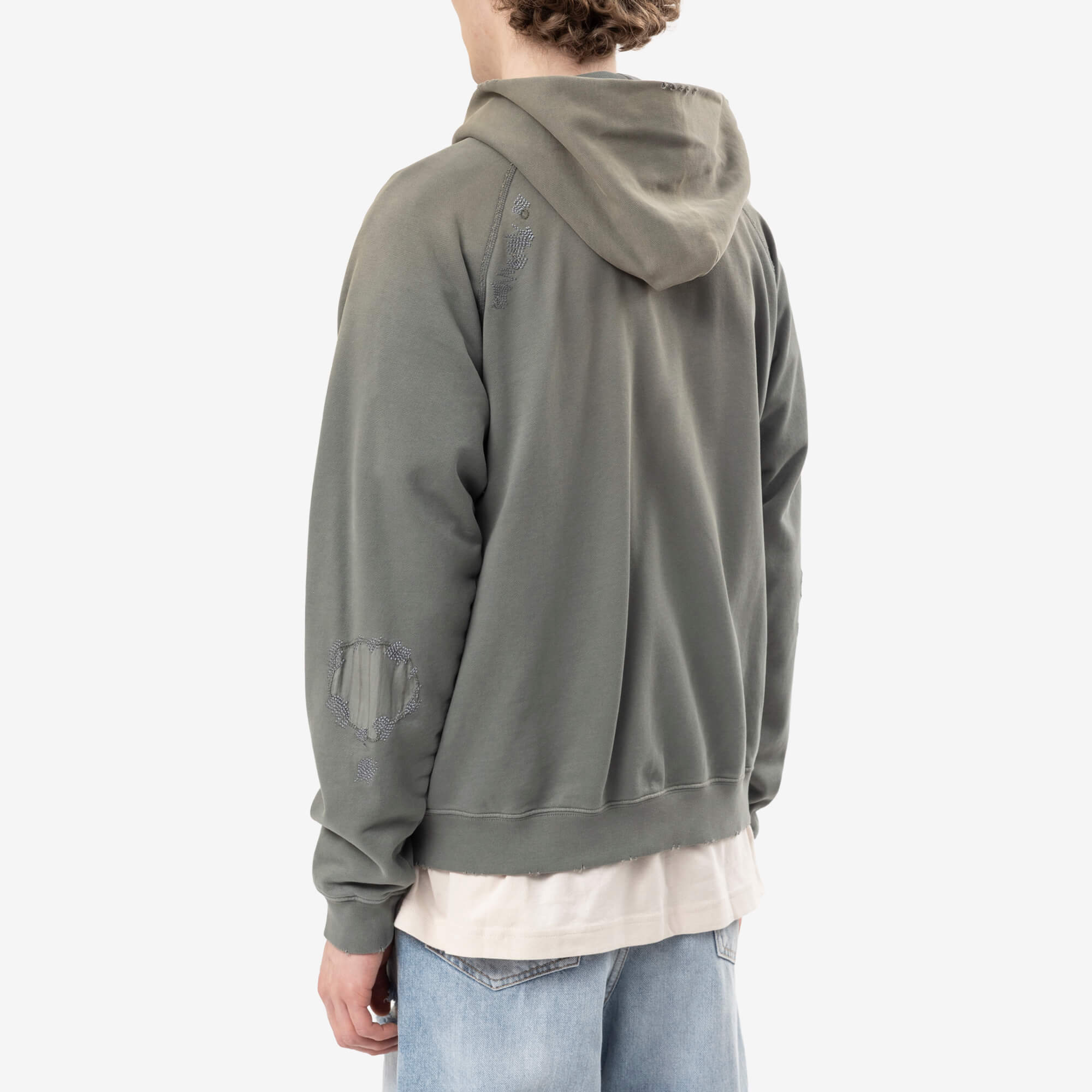 Logo Unisex Zip Hoody