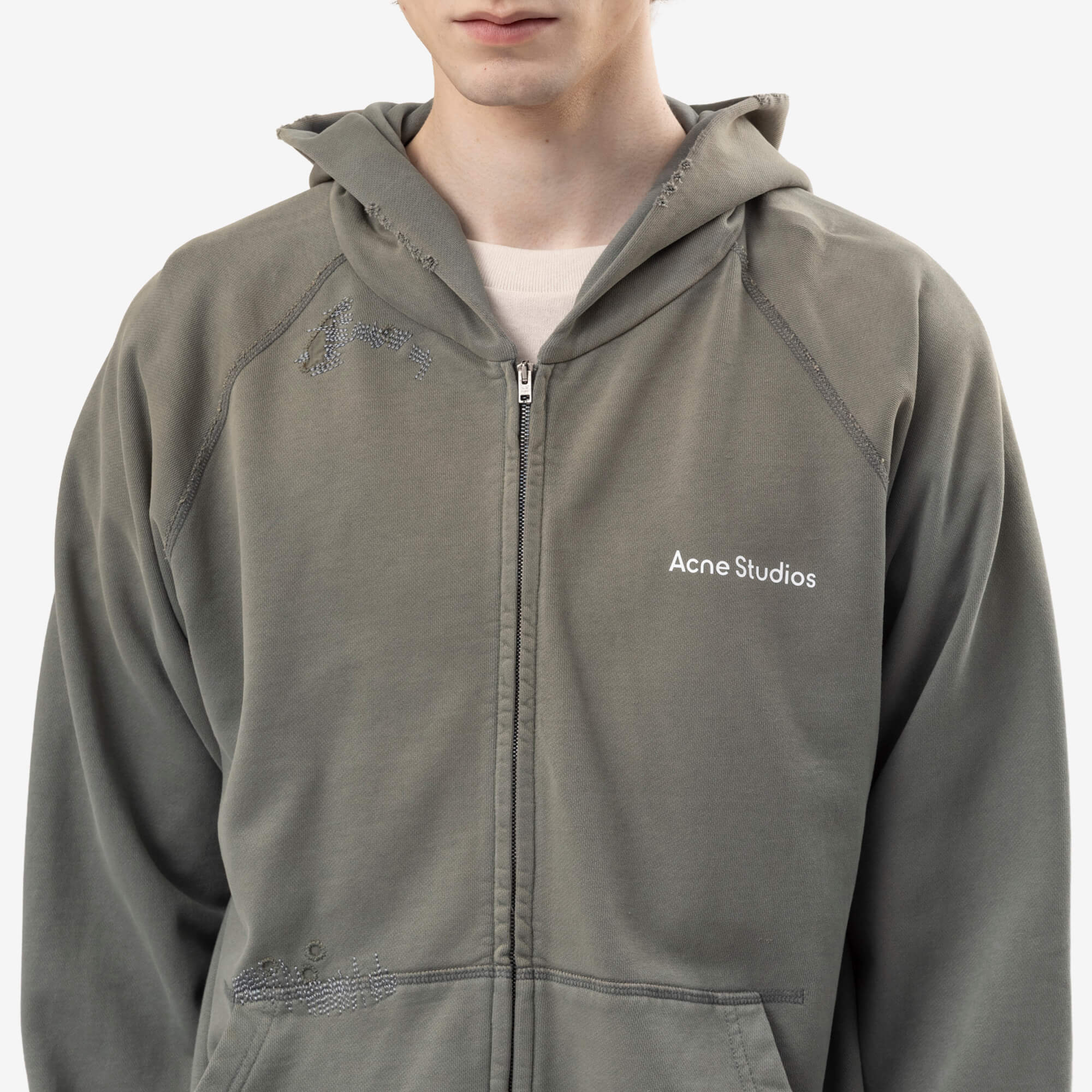 Logo Unisex Zip Hoody