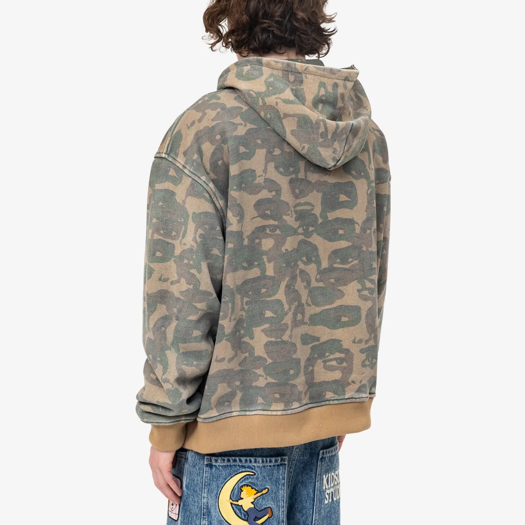 Face Camo Hoody
