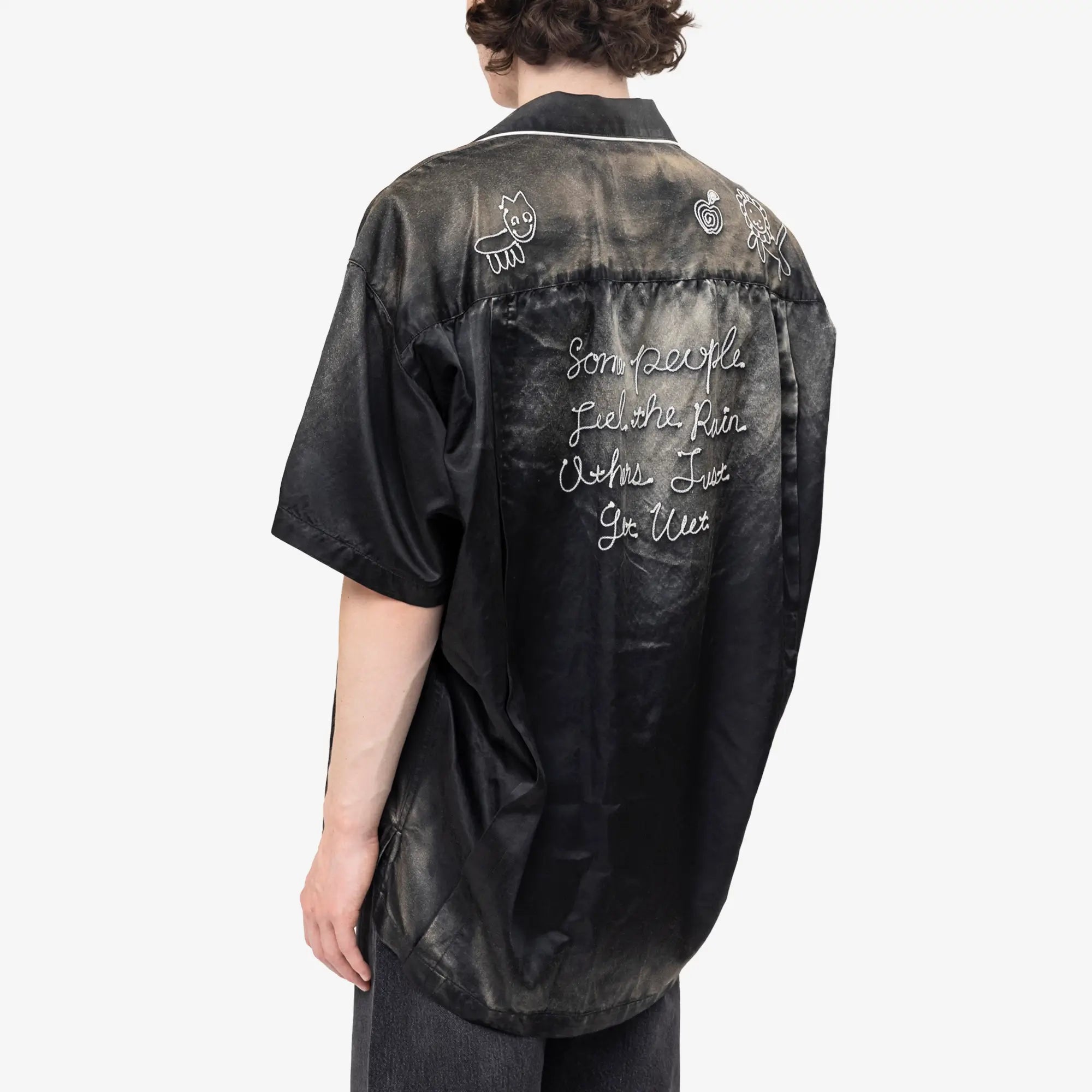 Sun Faded Satin Shirt