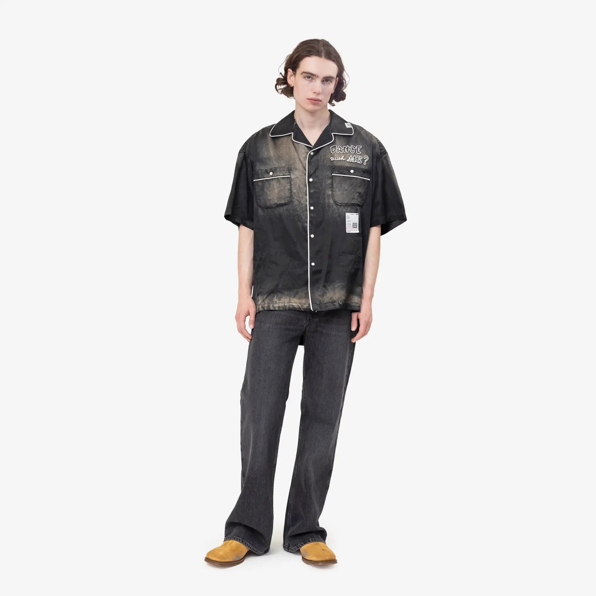 Sun Faded Satin Shirt