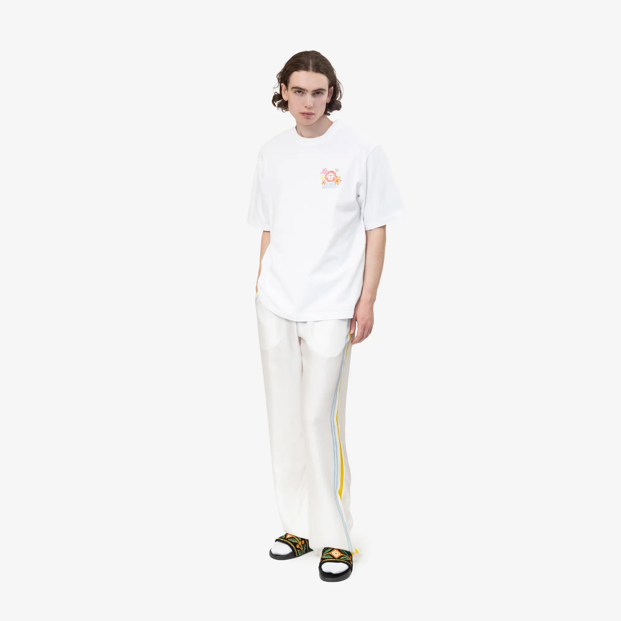 Collage D'Icones Graphiques Oversized T-Shirt