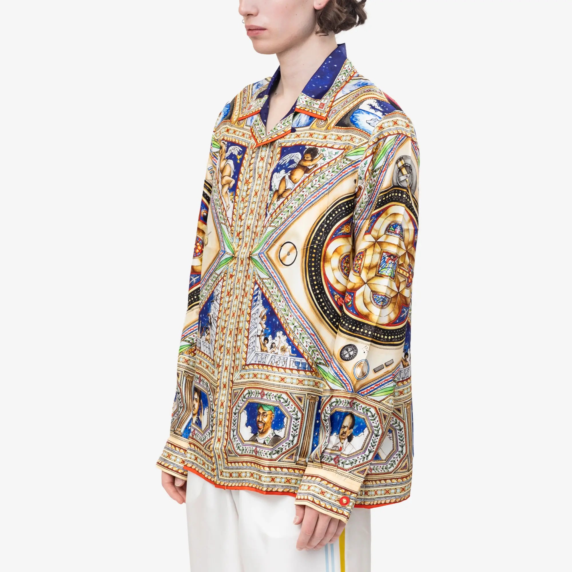 Plafond Orne de Musique Cuban Collar LS Shirt