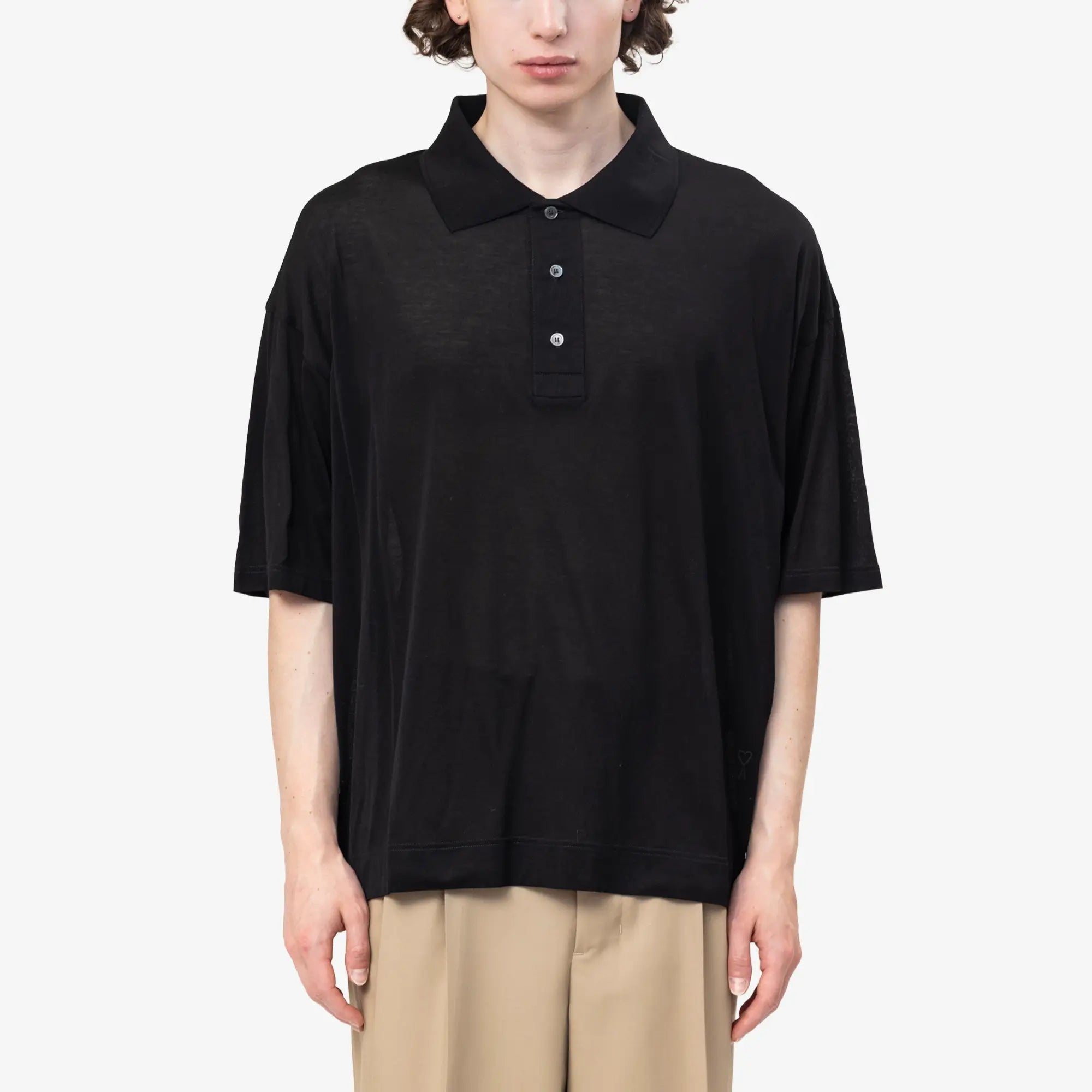 Embroidered ADC Boxy Polo