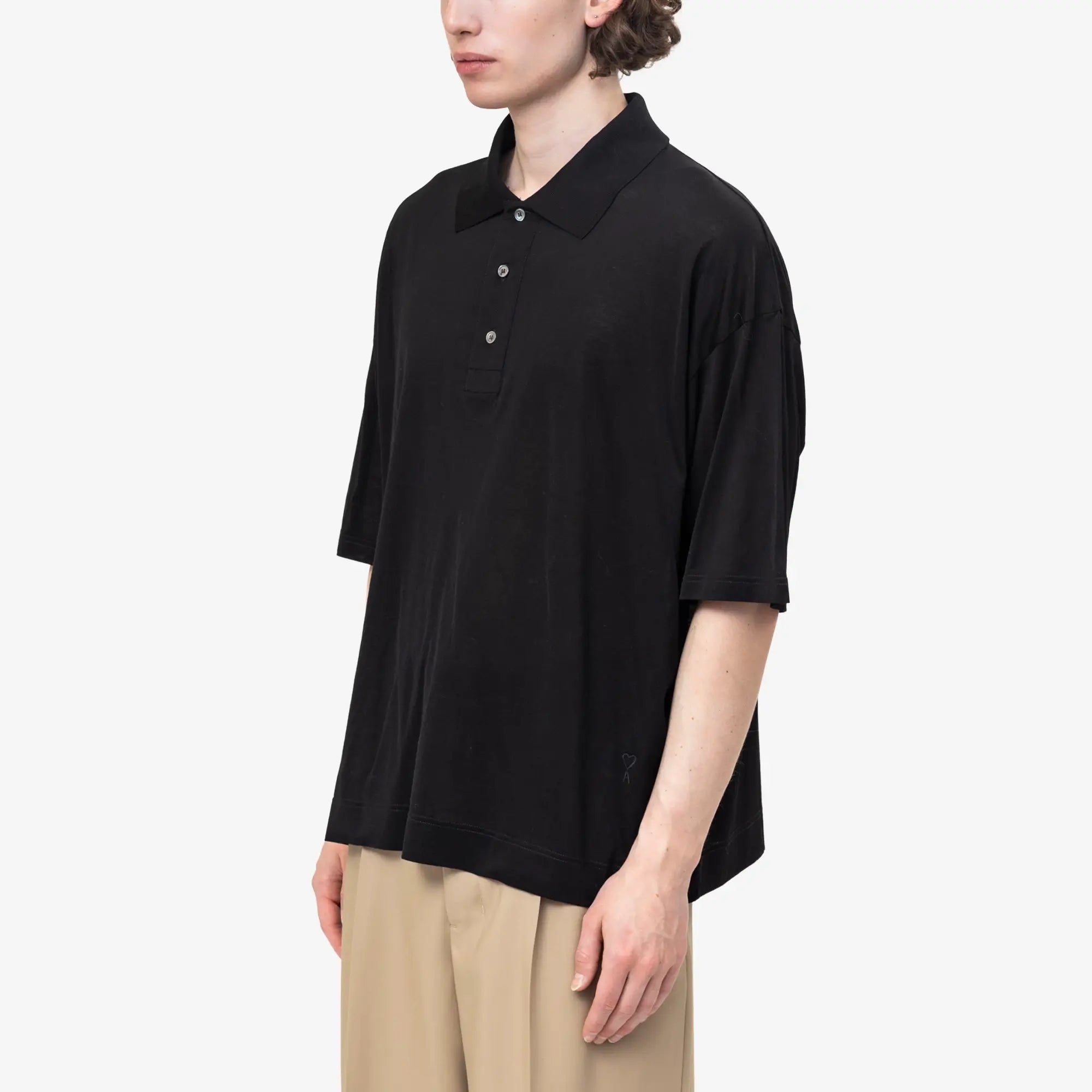 Embroidered ADC Boxy Polo